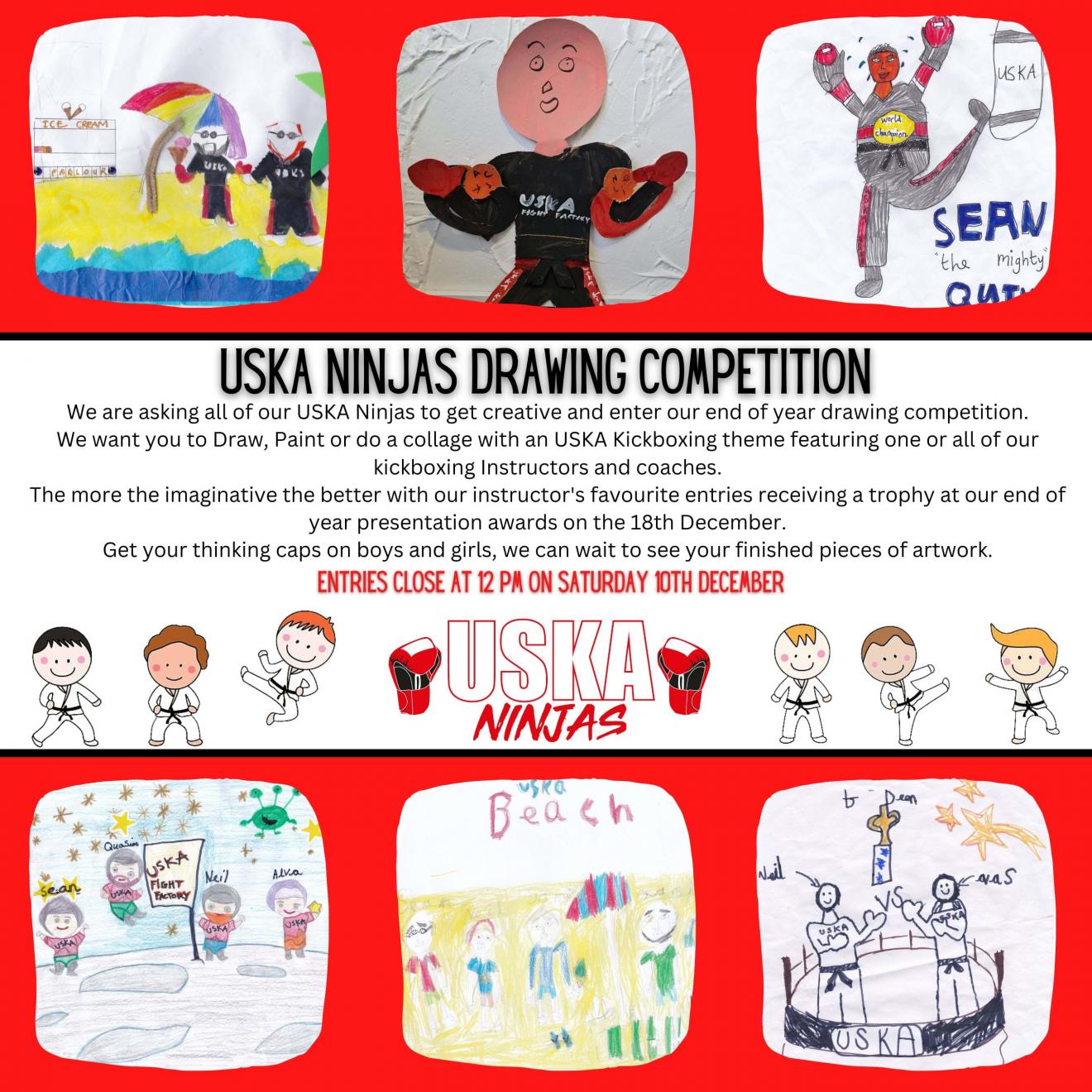 14-11-22 - USKA Ninja's Drawing Competition
