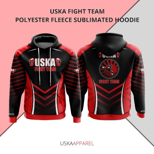 USKA Fight Team Sublimated Hoodie