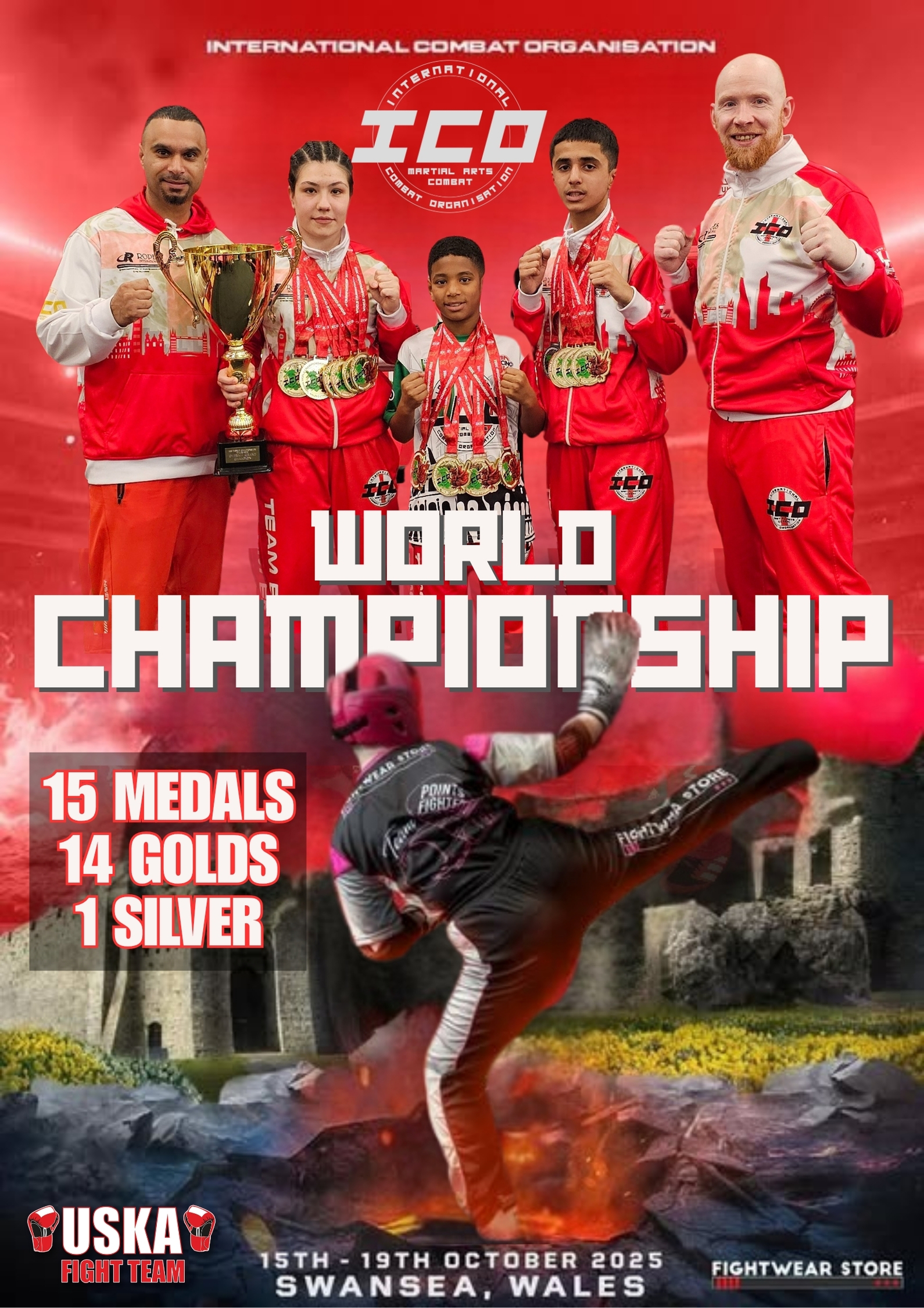 20-10-25 - Gold Rush For USKA Trio At ICO World Championships in Wales!