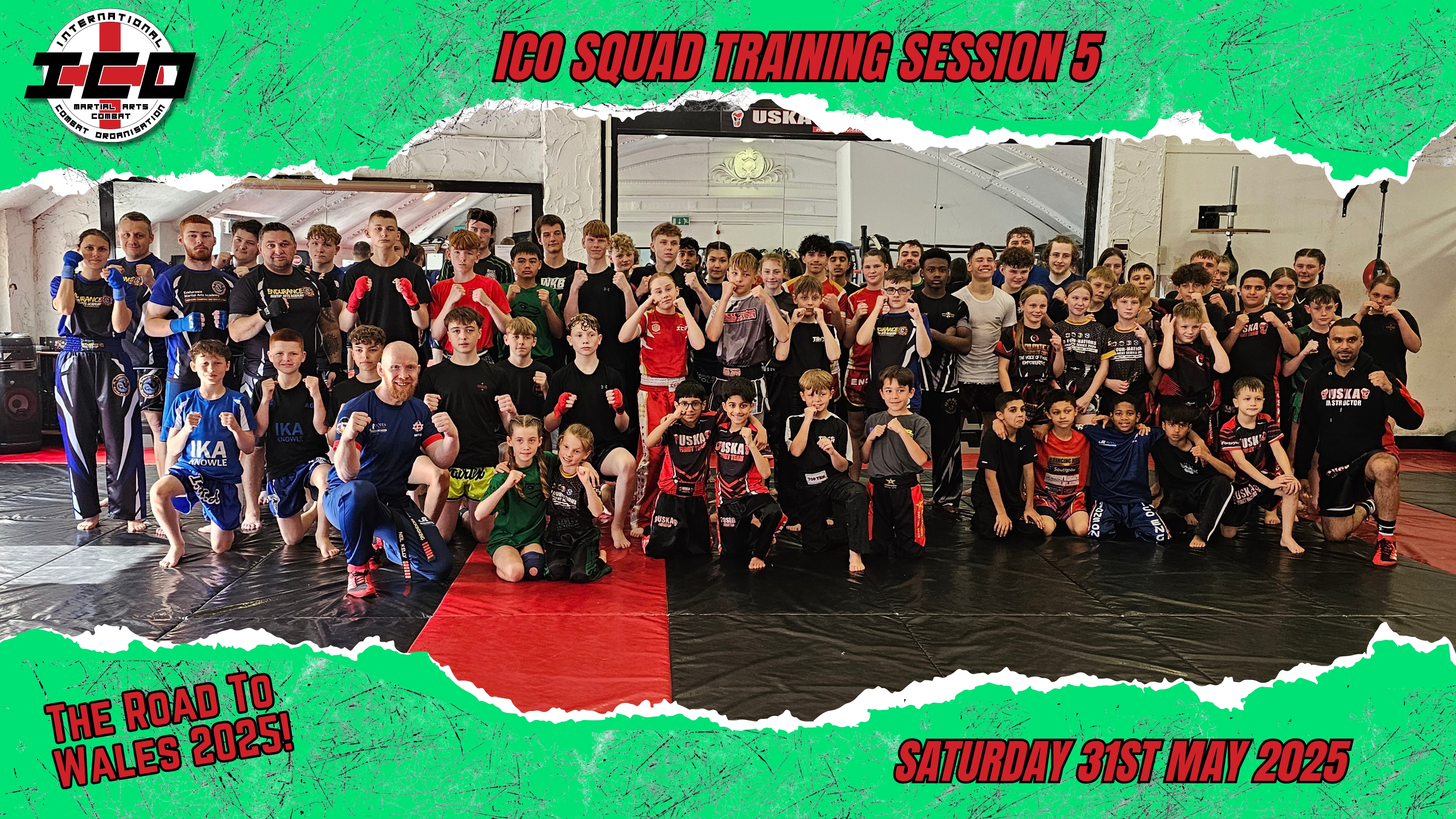 31-05-25 - Another top drawer ICO Team England Squad Training Session at the USKA Fight Factory!