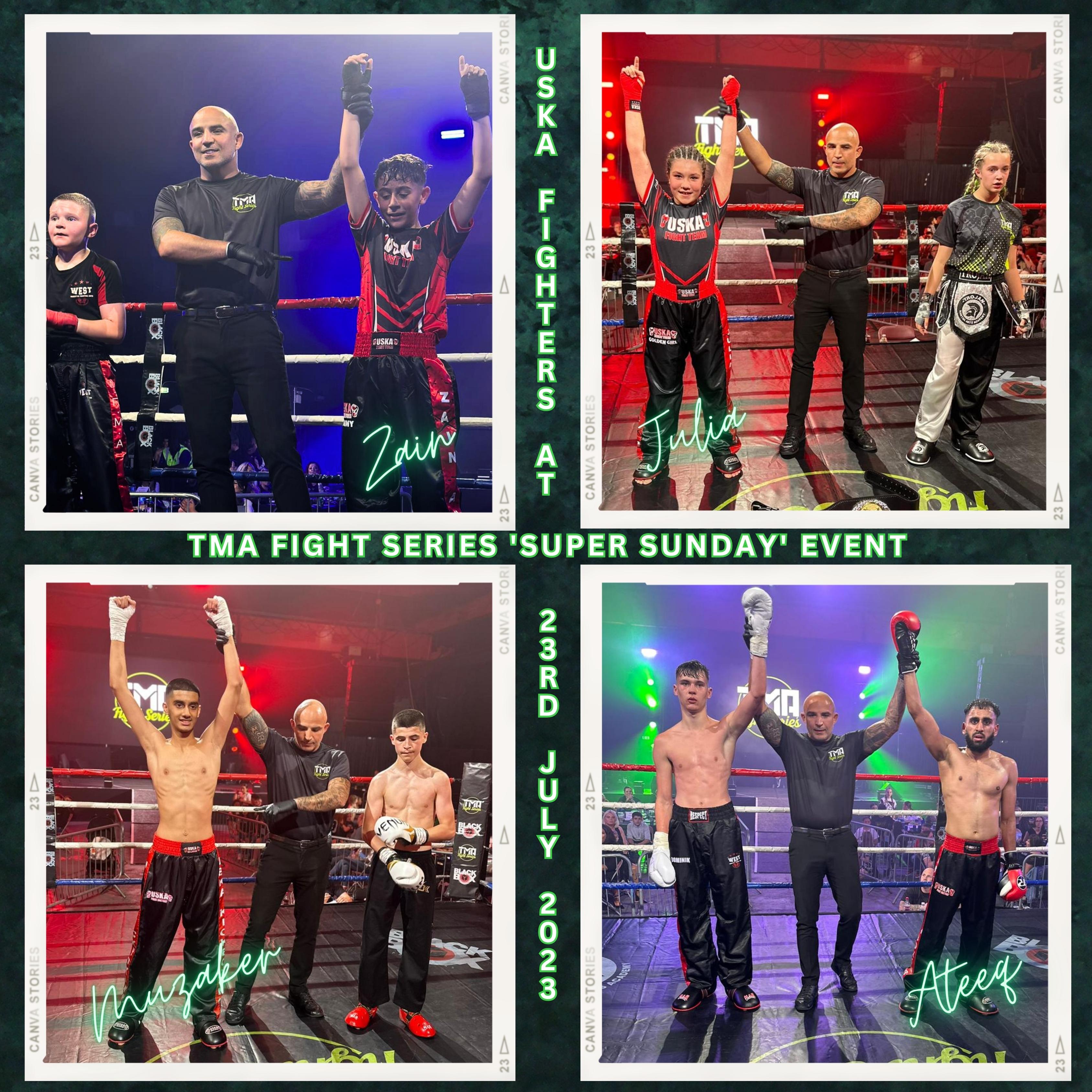 23-07-23 - TMA 'Super Sunday' Fight Night Results!