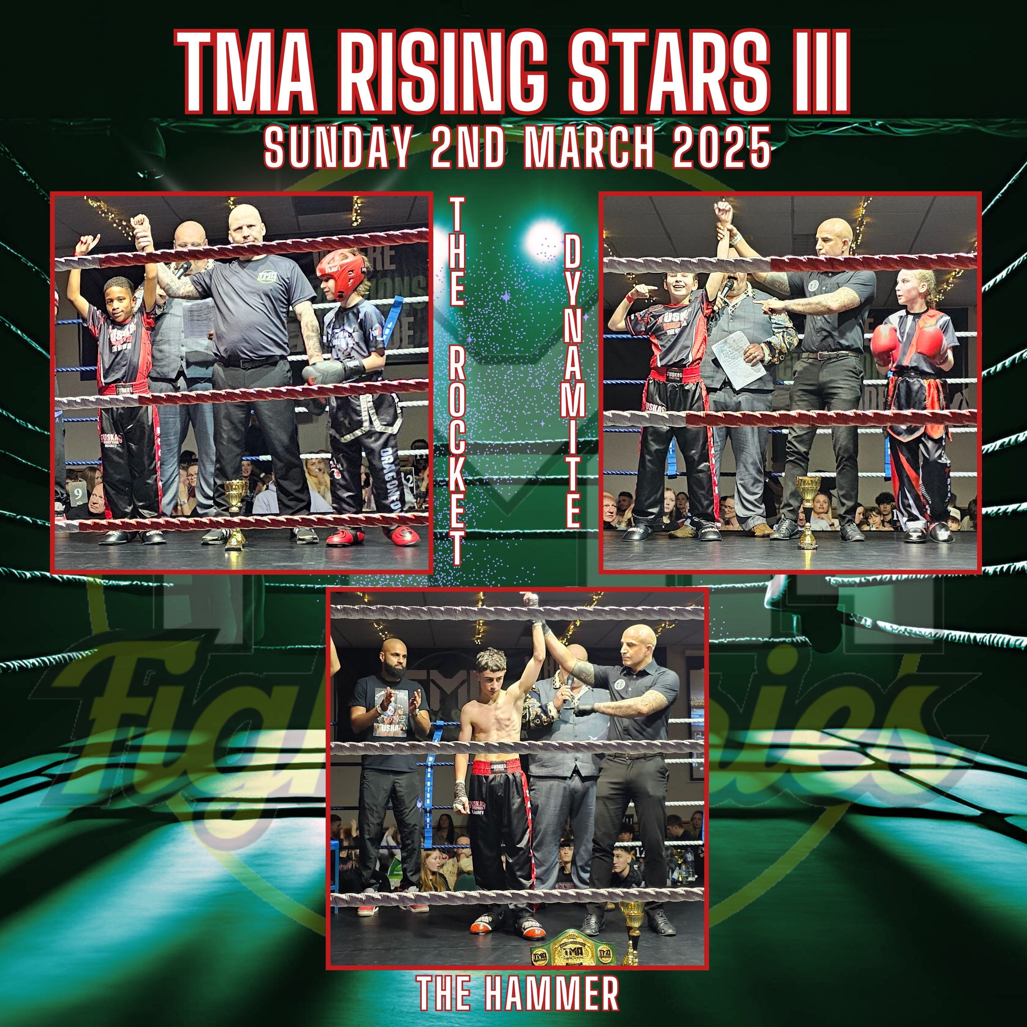 02-03-25 - 3 out of 3 and a new World Title comes back to USKA following TMA Rising Stars III Fight Gala!