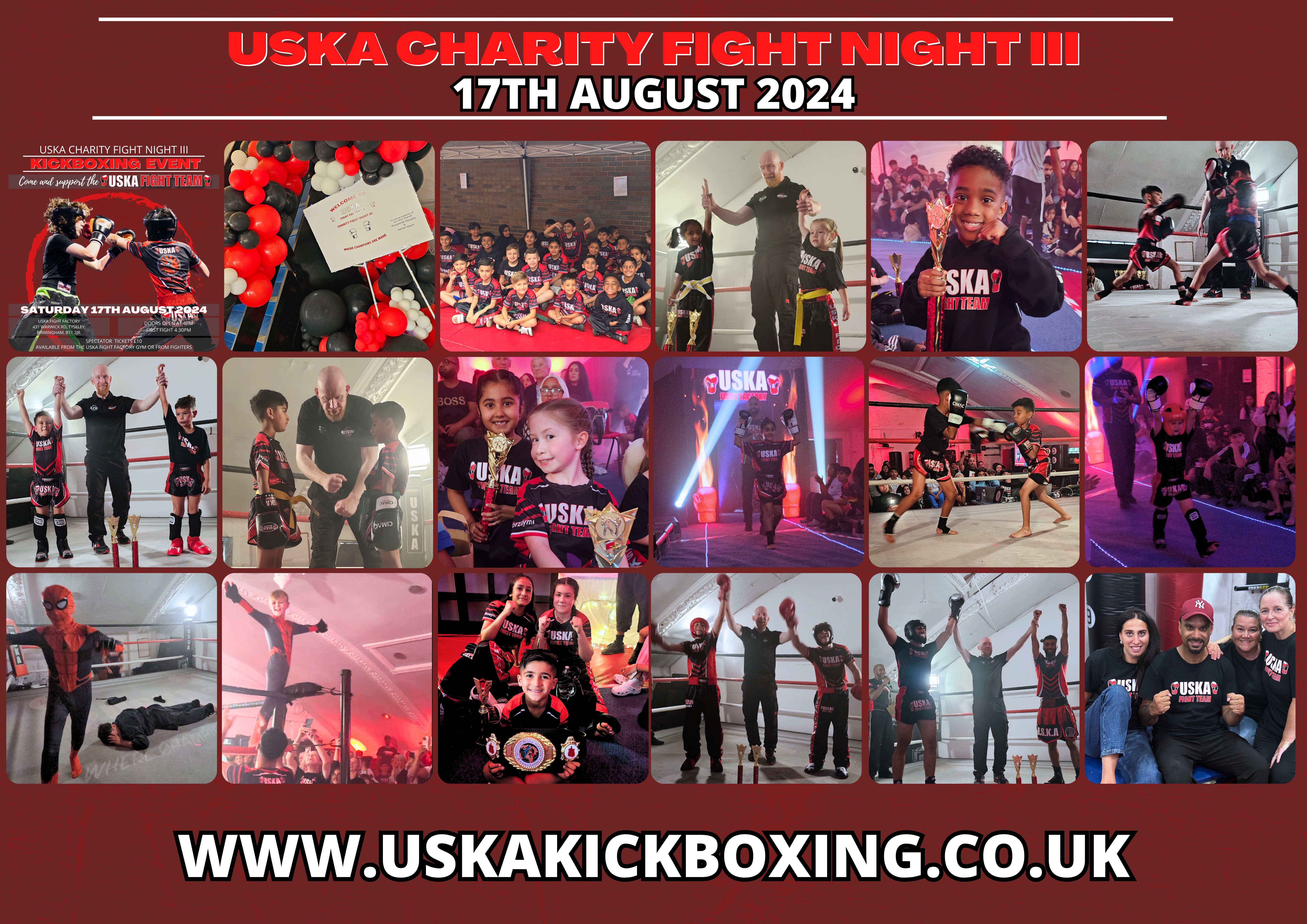 17-08-24 - USKA Charity Fight Night III - An Amazing Success!