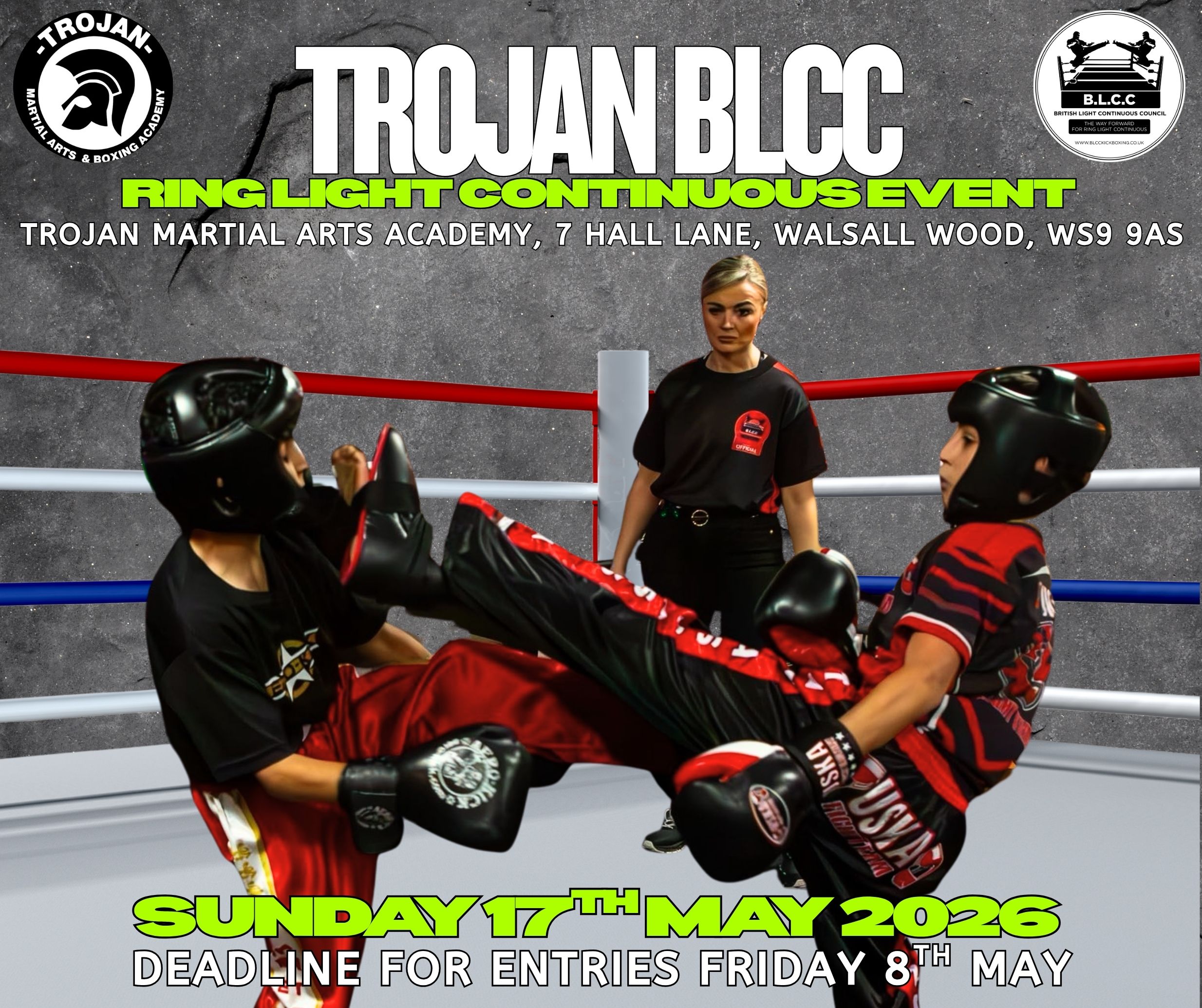 TROJAN MAY BLCC Event - TMA Martial Arts Academy, Walsall