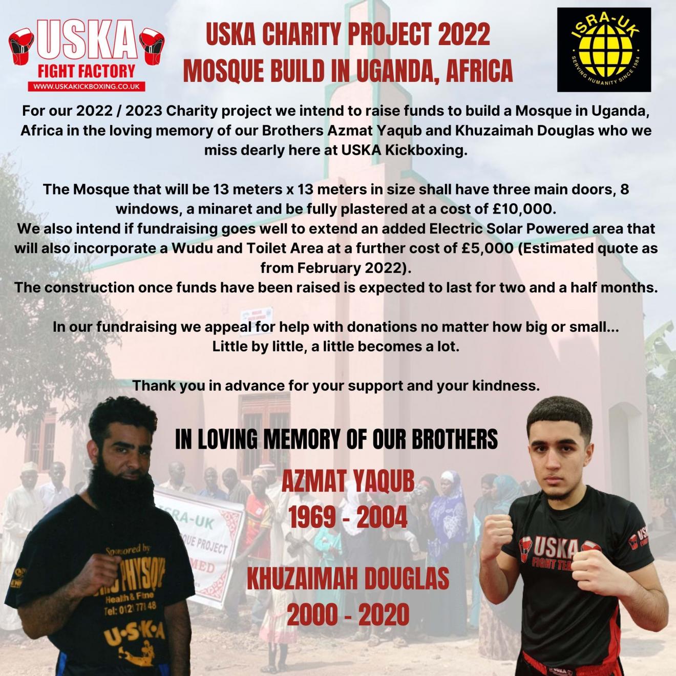 USKA Charity Project 2022 / 2023