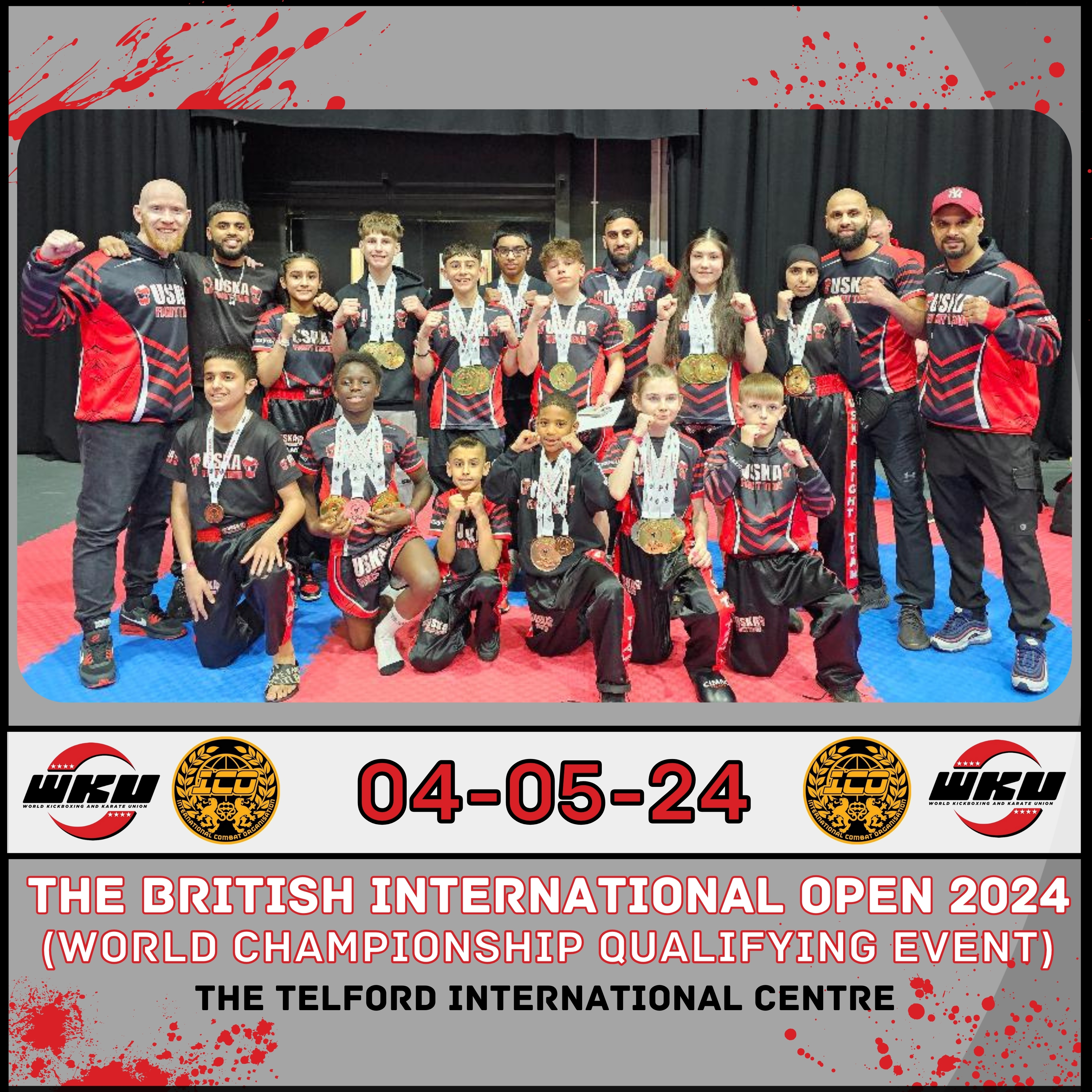 04-05-24 - Medals Galore for USKA at the British International Open 2024!
