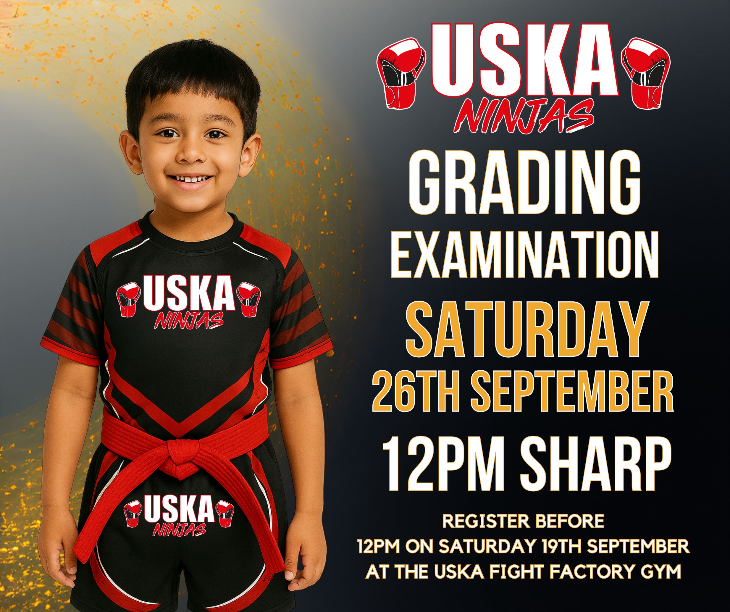 USKA Ninja's September Grading