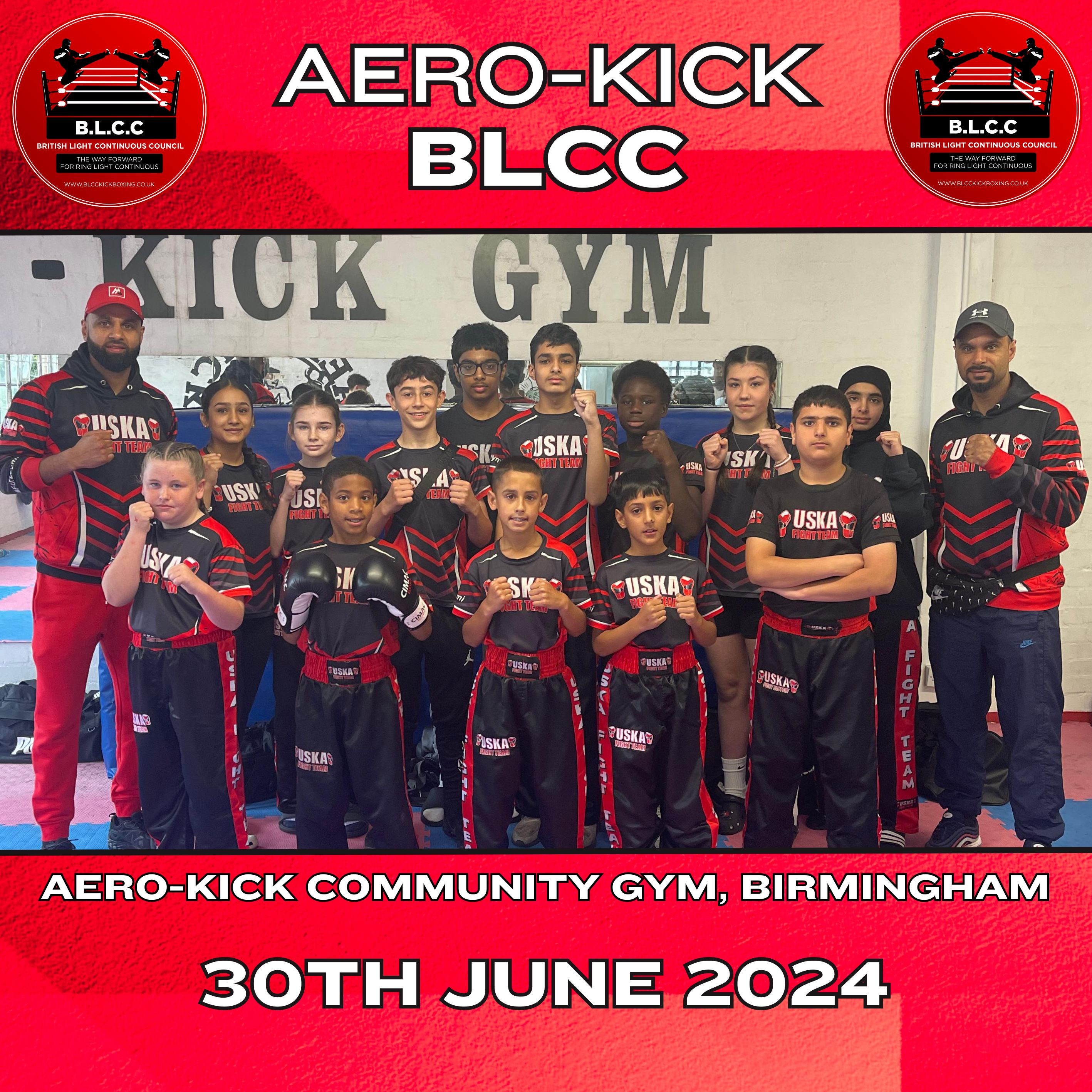 30-06-24 - 14 USKA Fighters compete at the June Aero-Kick BLCC Event in Birmingham!