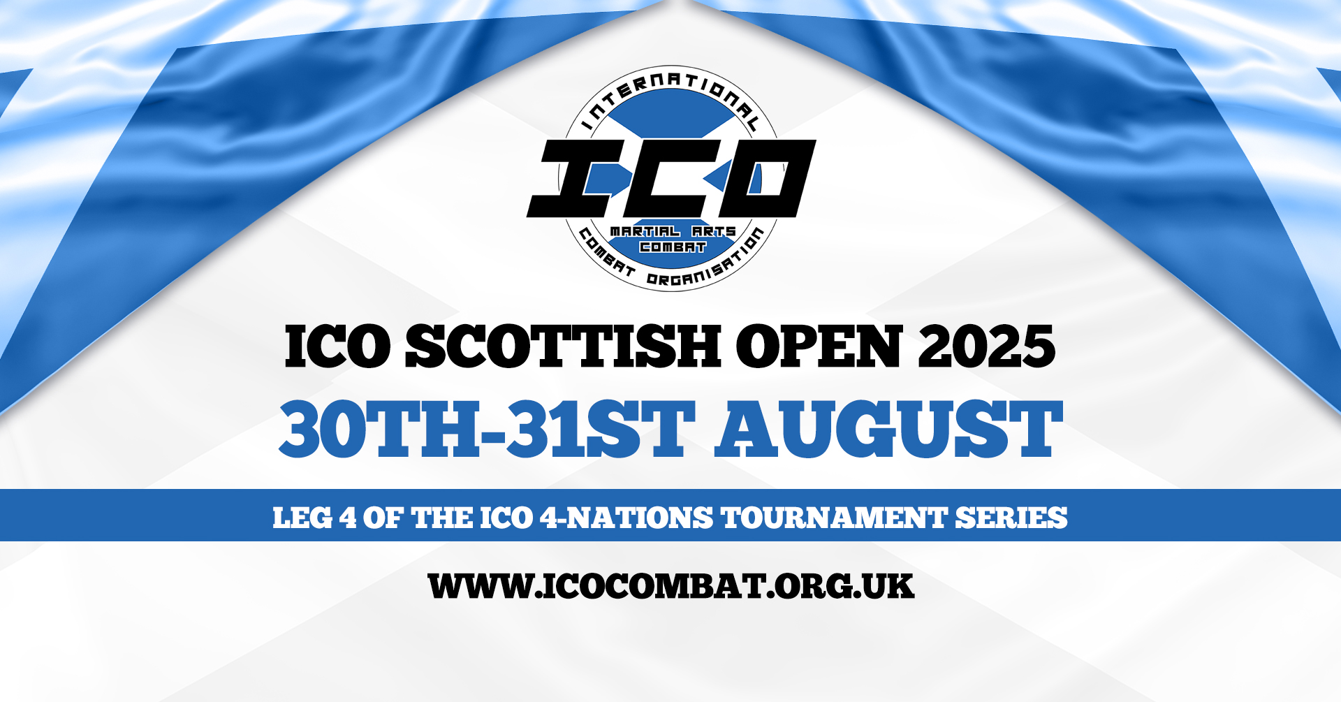 ICO Scottish Open Championship - 30th / 31st August 2025 (2 Day Event) - Glasgow