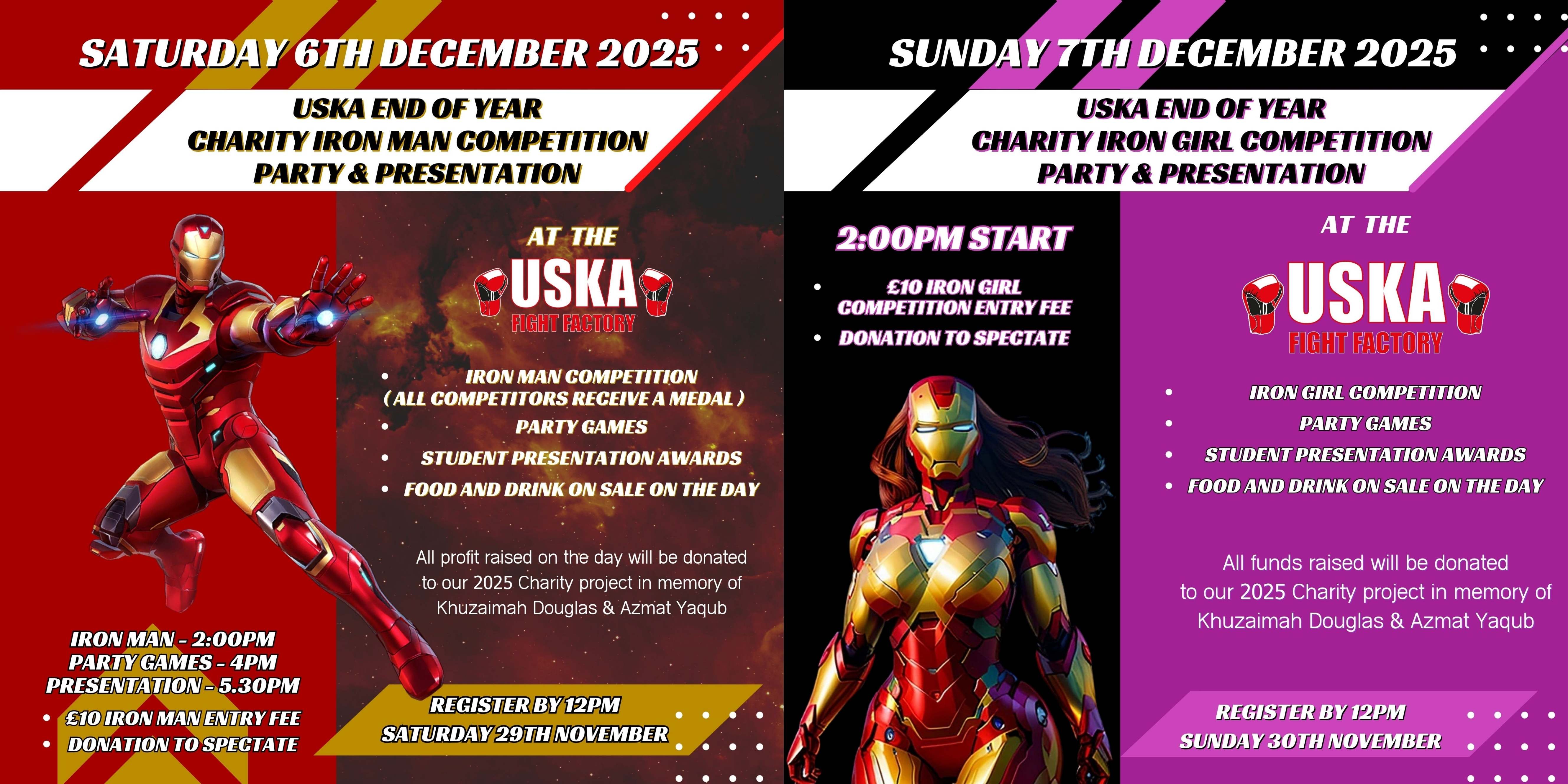 18-11-25 - USKA Fight Factory End Of Year Celebrations 2025, Don't Miss Out!