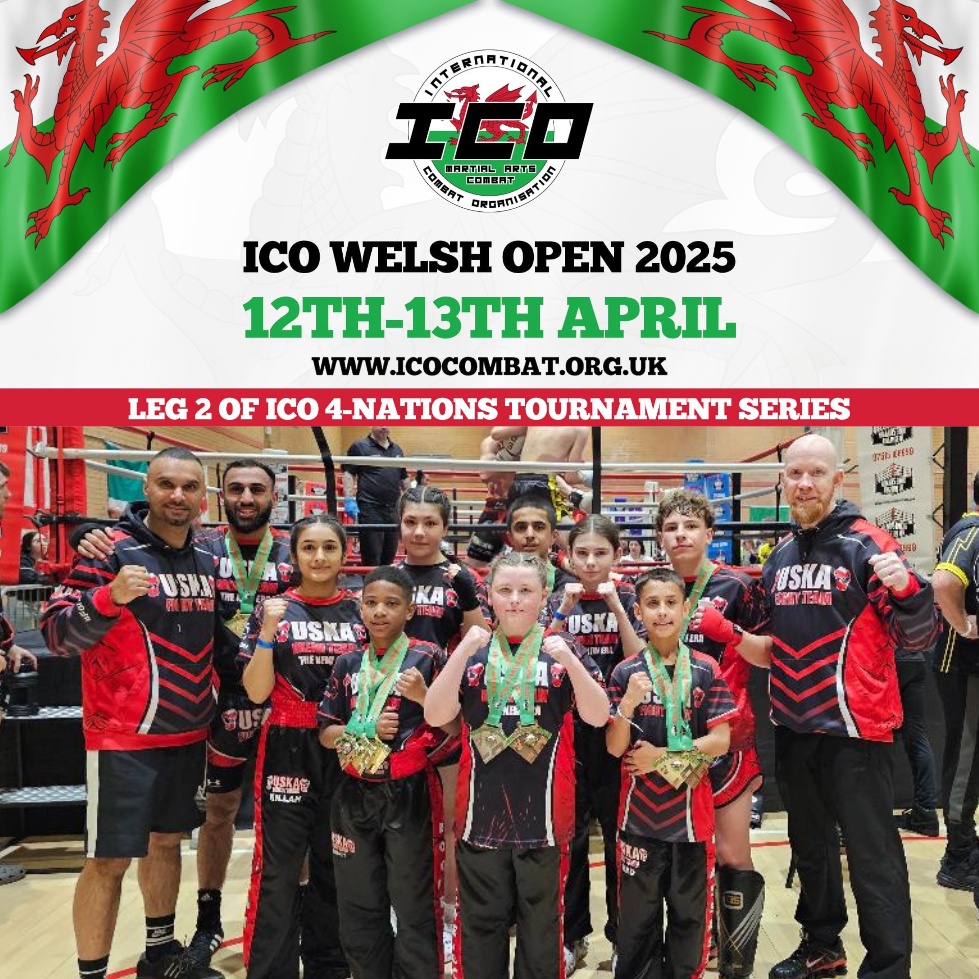 12-04-25 - Success at the ICO Welsh Open for team USKA!