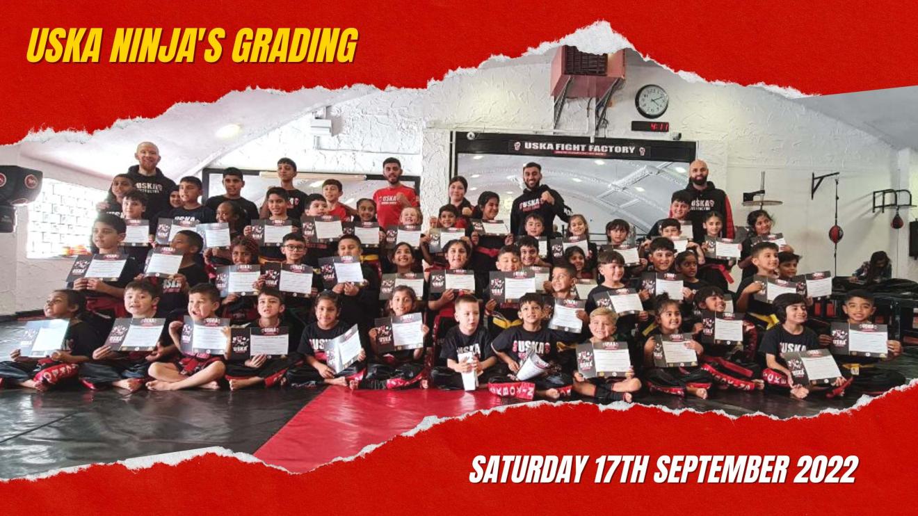 17-09-22 - USKA Ninja's Shine with great performances on their September Grading