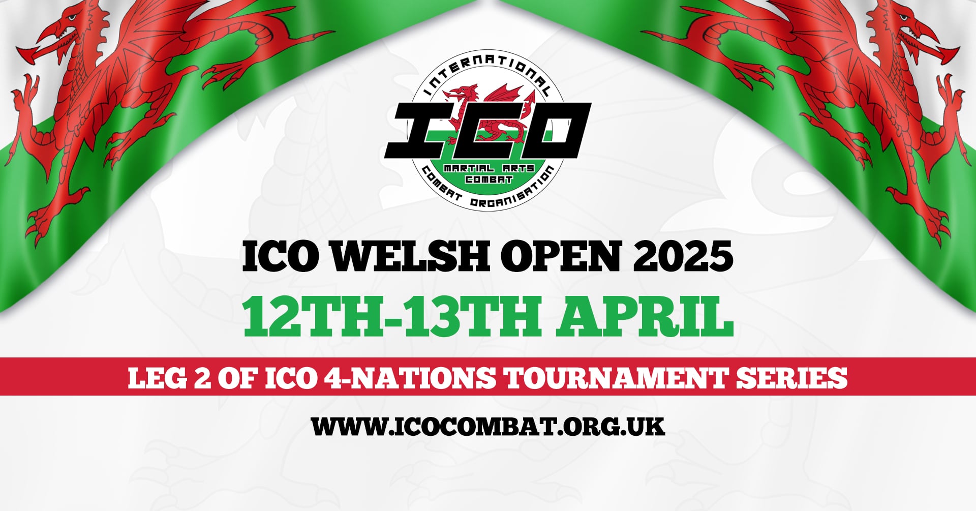 ICO Welsh Open Championship - 12th - 13th April 2025 (2 Day event) - Wales