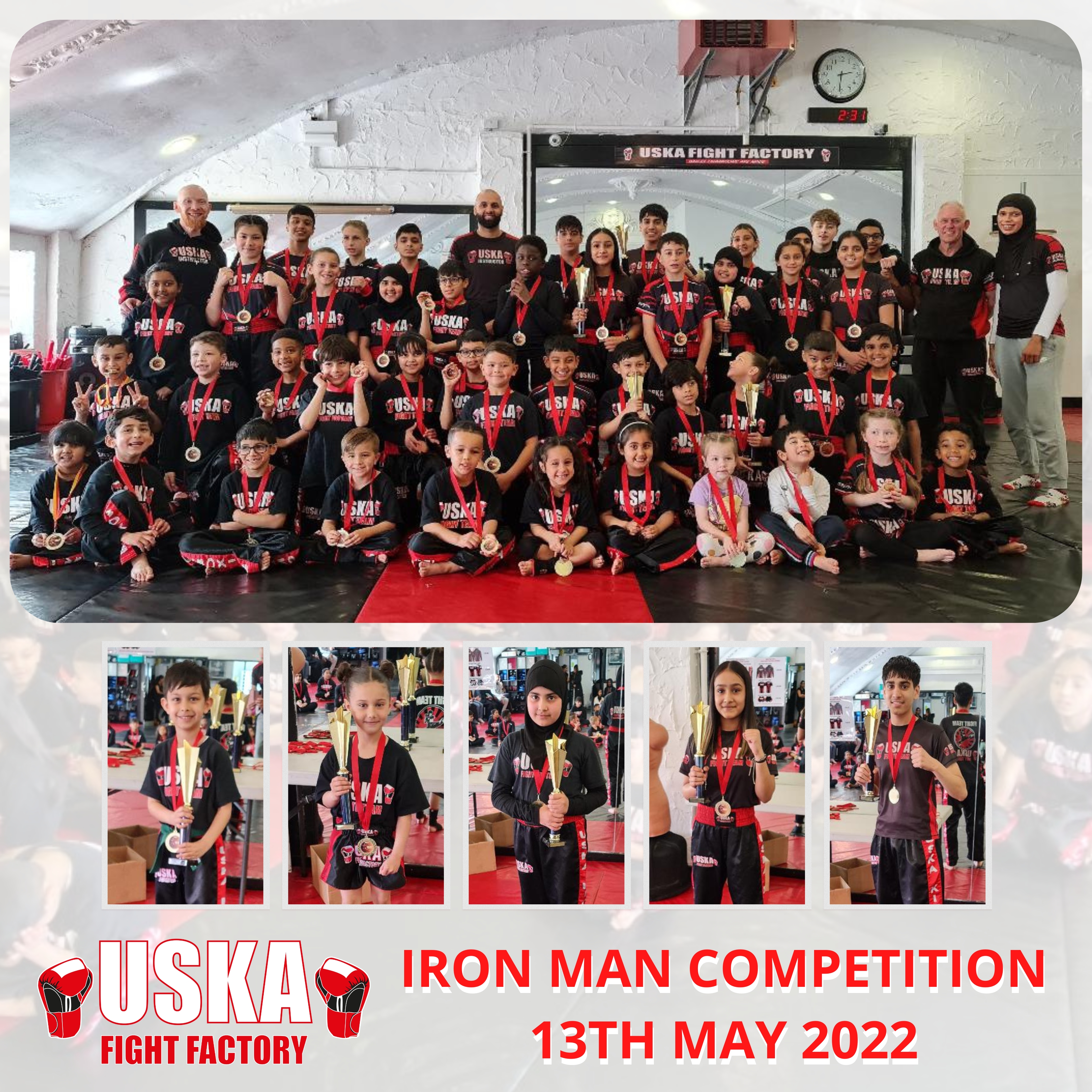 13-05-23 - USKA Charity Iron Man Success!