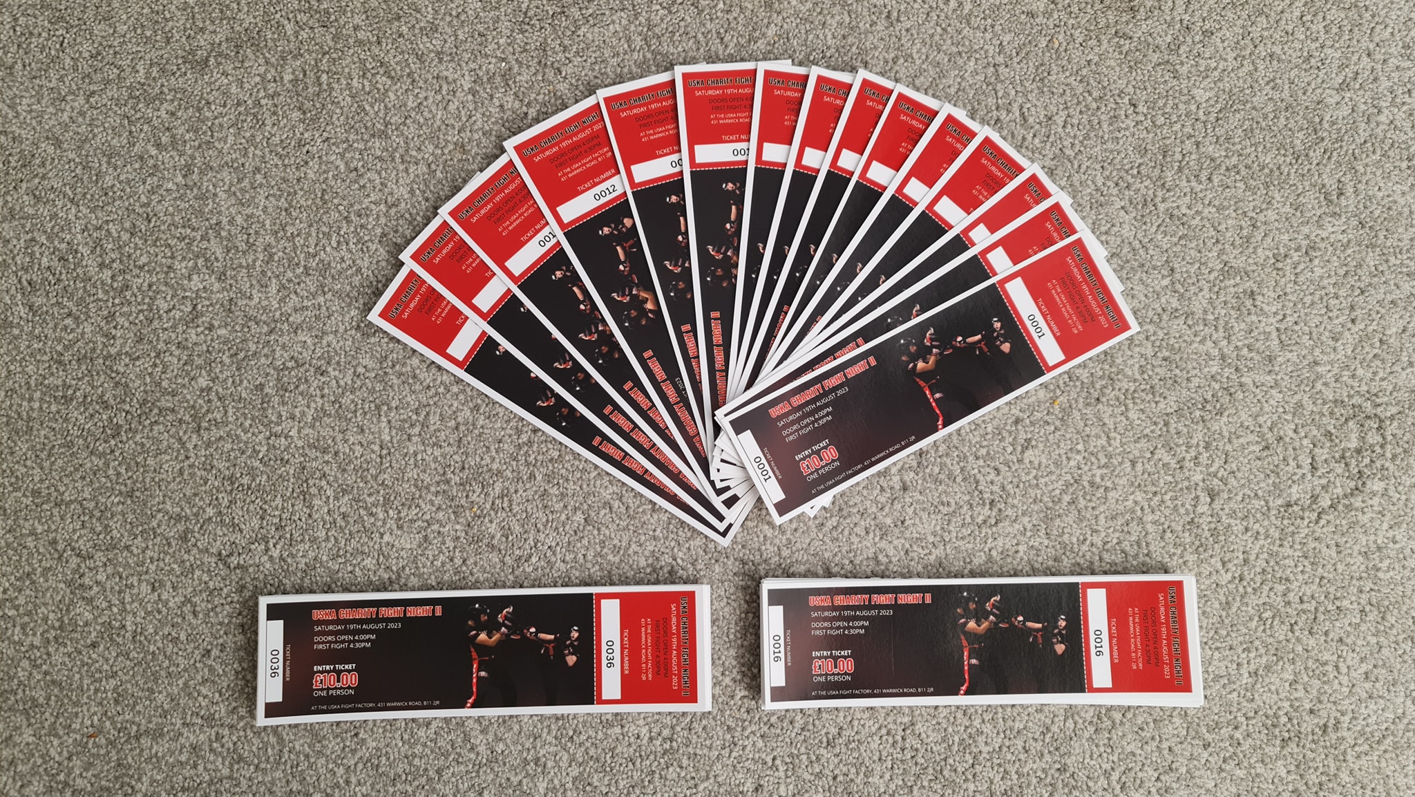 14-07-23 - Tickets are now here for our Charity Fight Night!