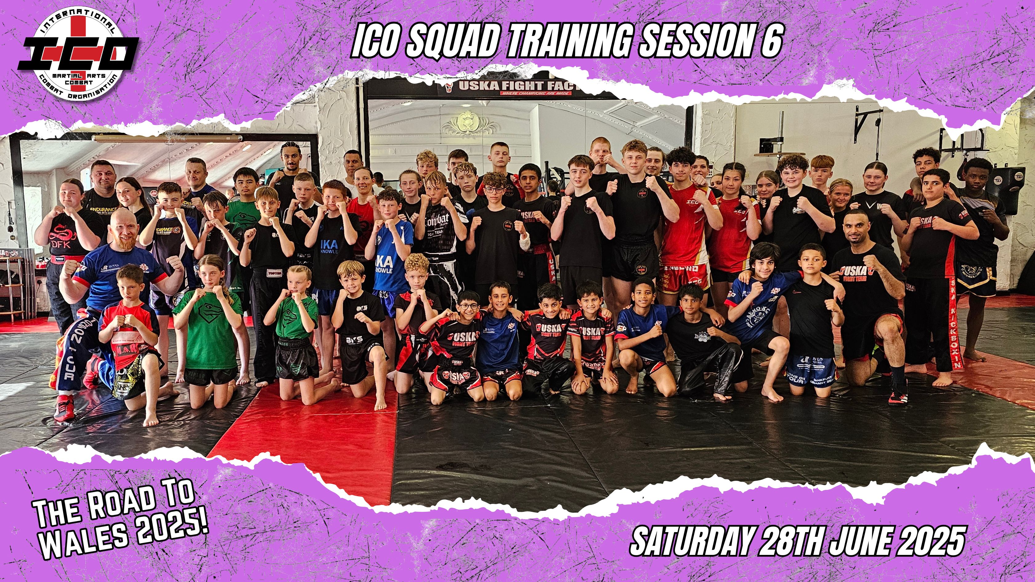 28-06-25 - Heat and Hard Work as ICO Team England Trains at USKA Fight Factory!