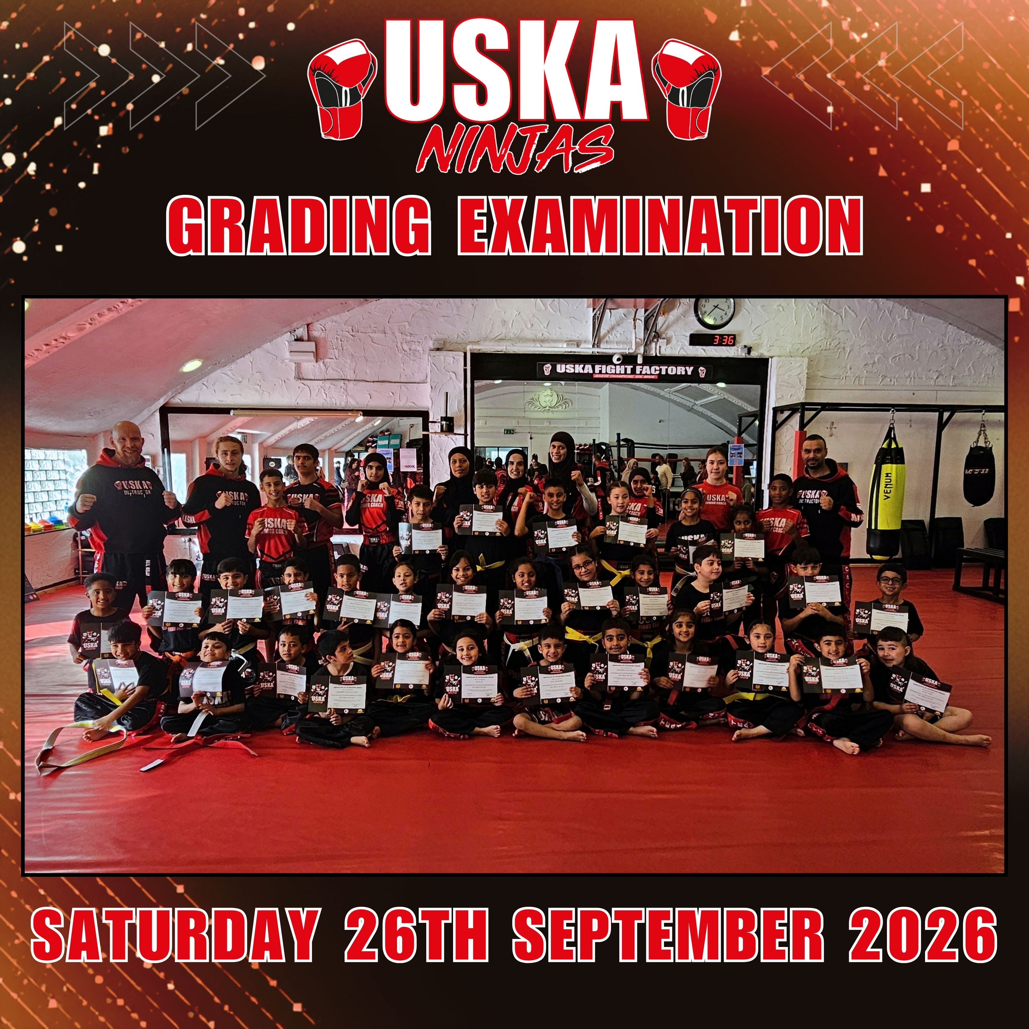 26-09-26 - Another fantastic USKA Ninja’s Grading in the books!