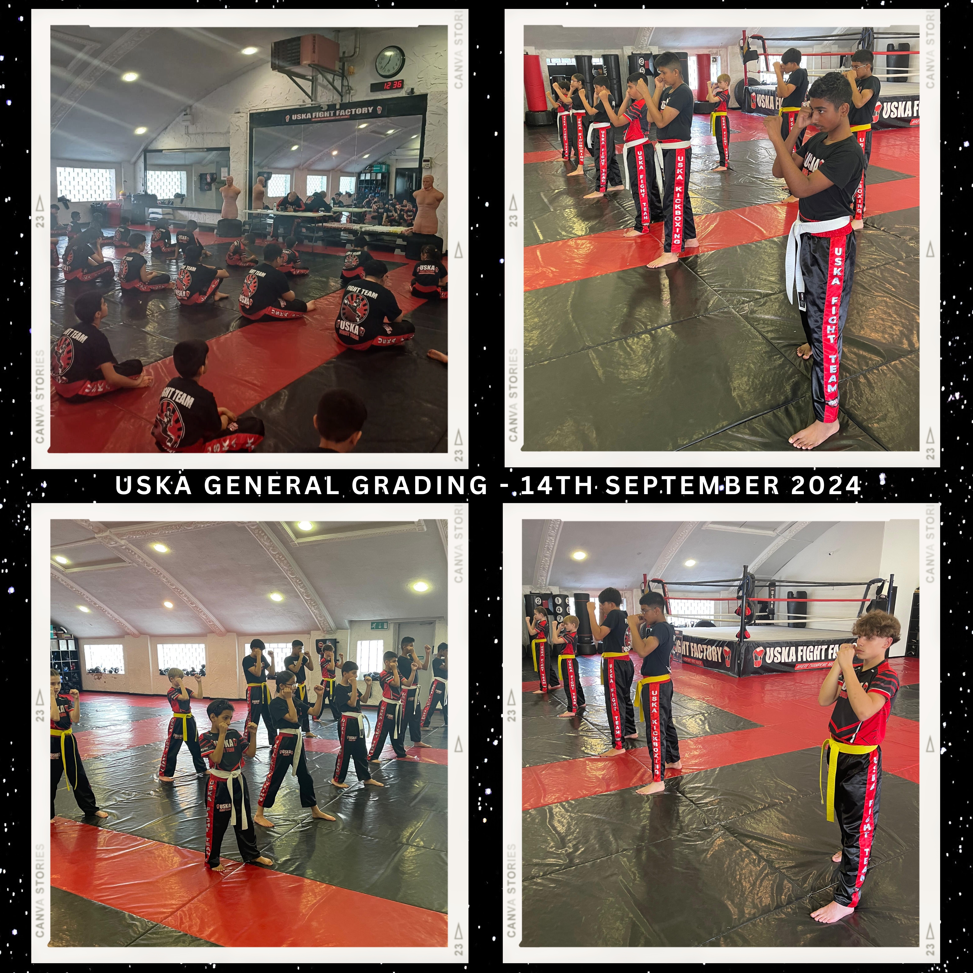 14-09-24 - 100 Percent Pass Rate for our September USKA General Grading!