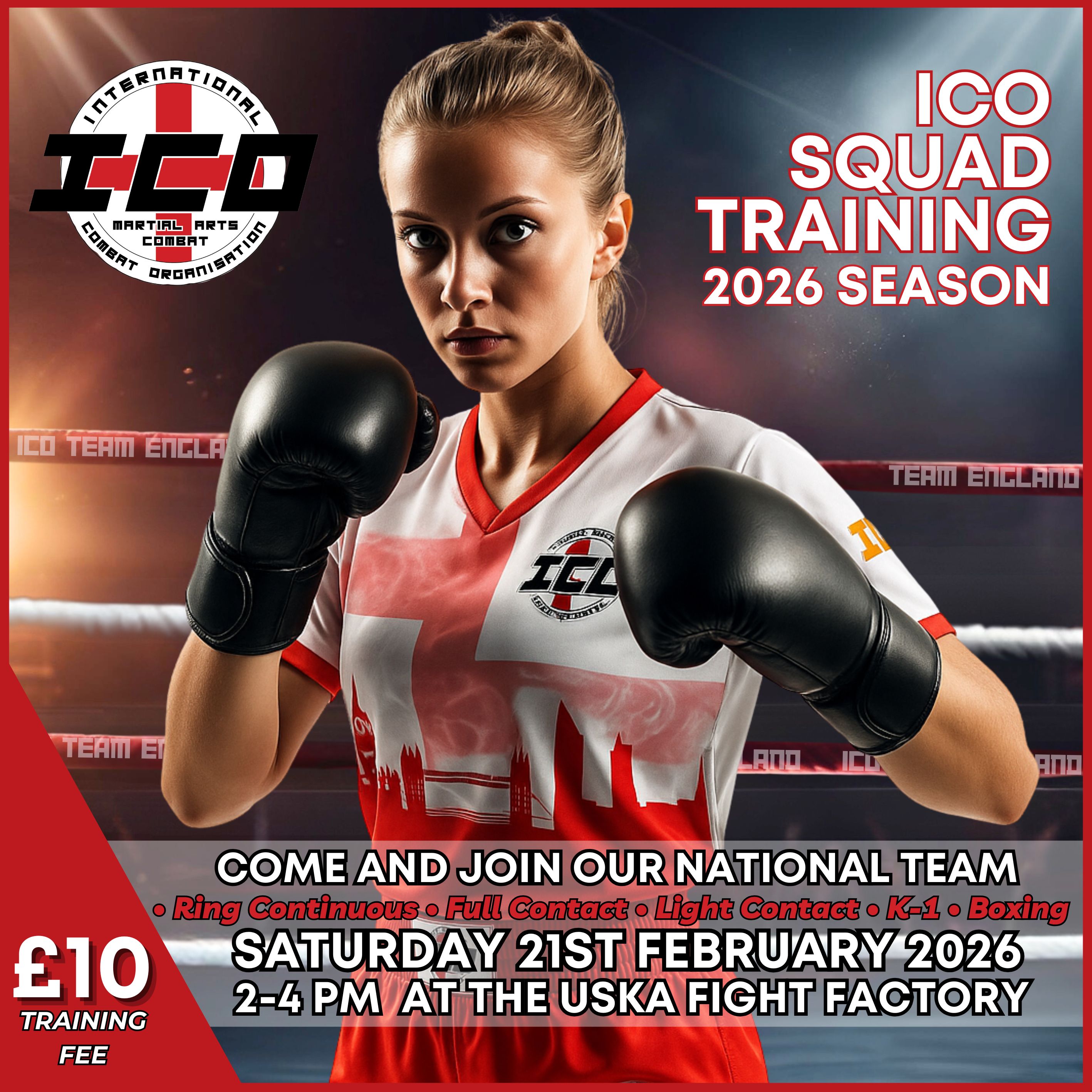 ICO Team England 2026 - 2nd World Championship Squad Training