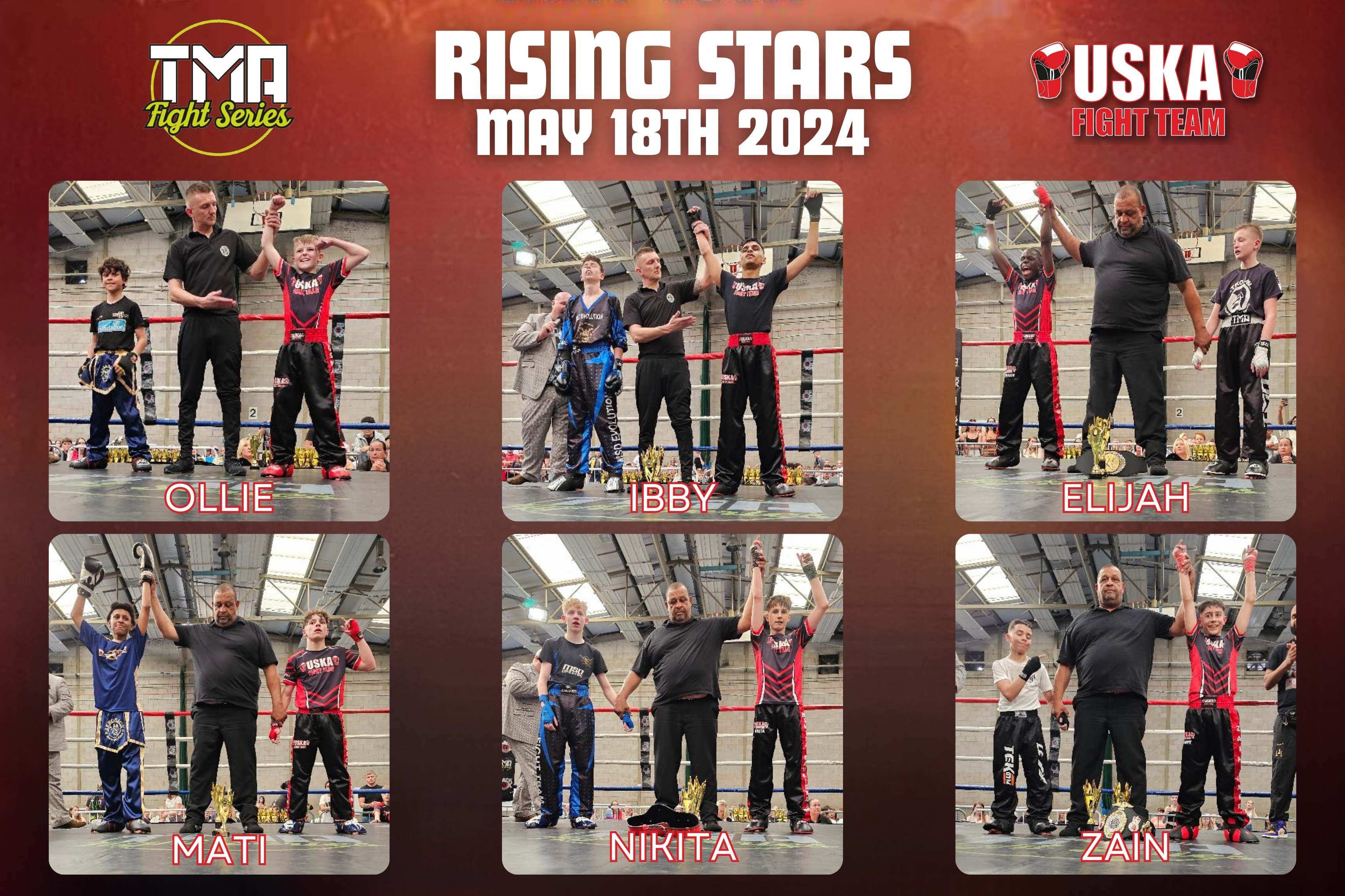 18-05-24 - Six Super Performances from our USKA Super Six at TMA Rising Stars event in Walsall!