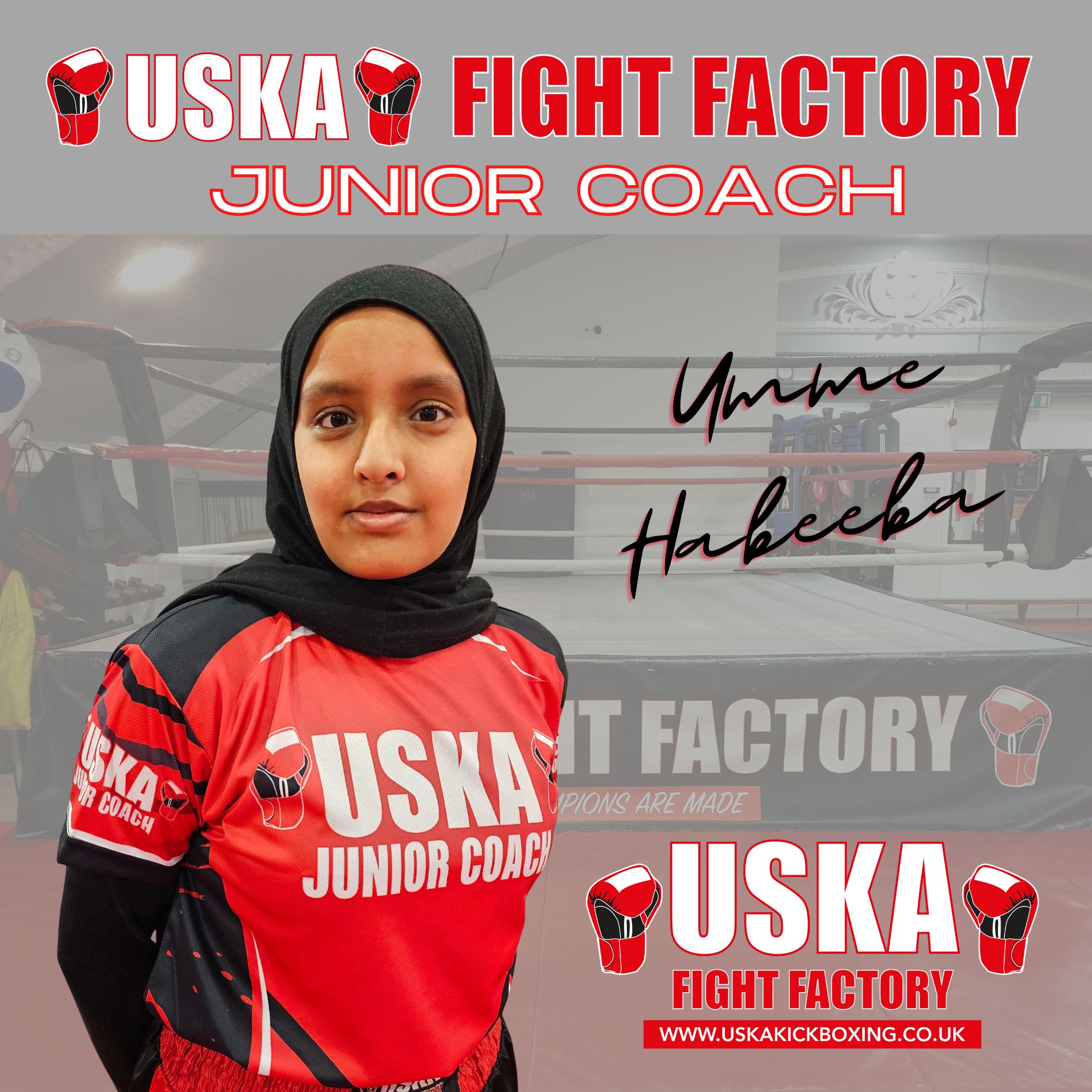 25-09-25 - Umme Habeeba - New USKA Junior Coach Appointment!