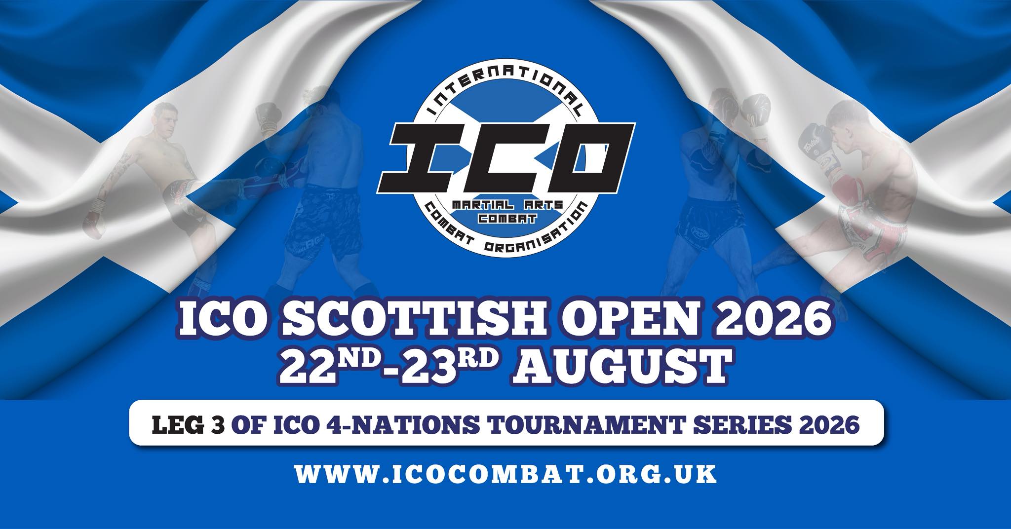 ICO Scottish Open Championship - 22nd -23rd August 2026 (Two Day Event)