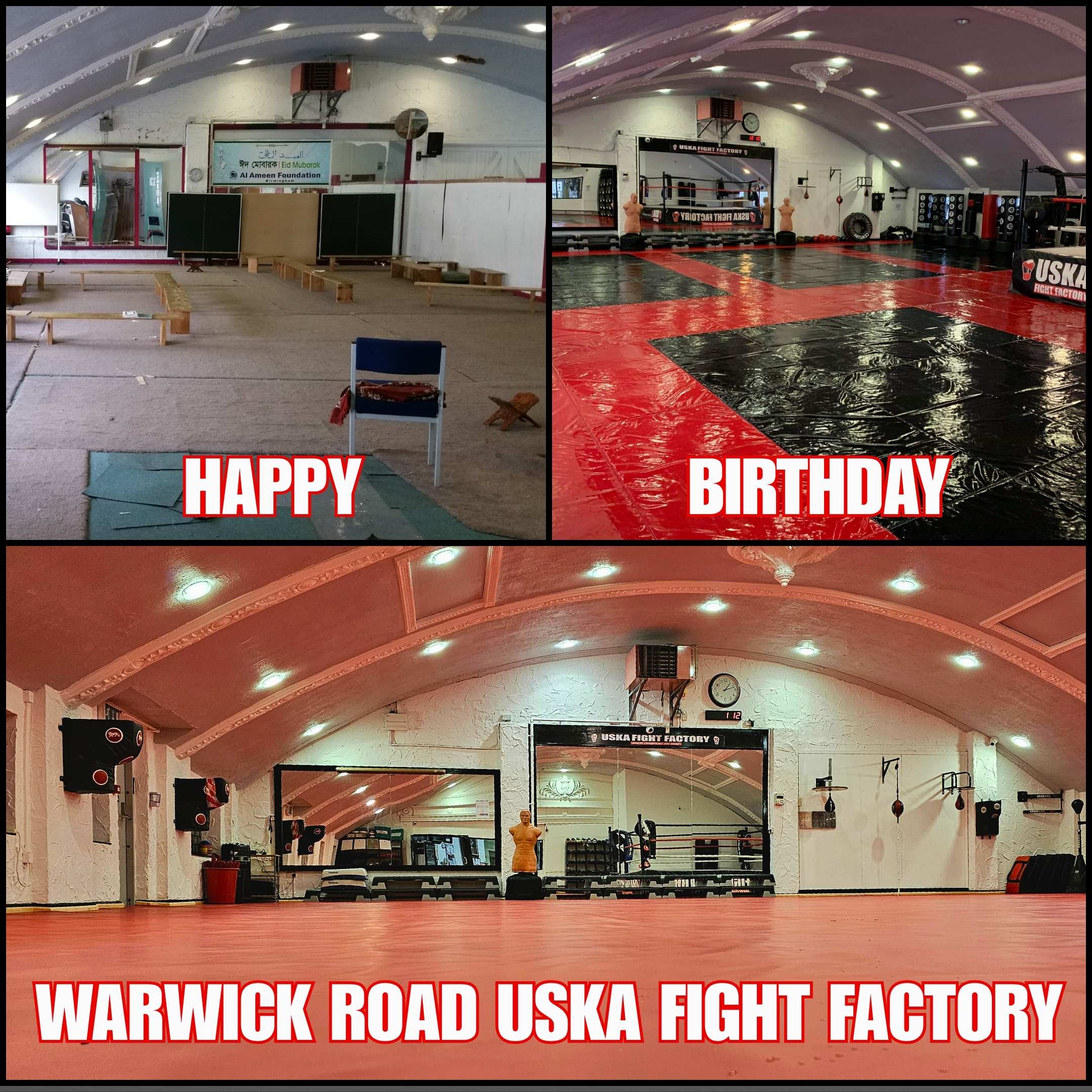 12-09-25 - Happy Birthday Warwick Road USKA Fight Factory