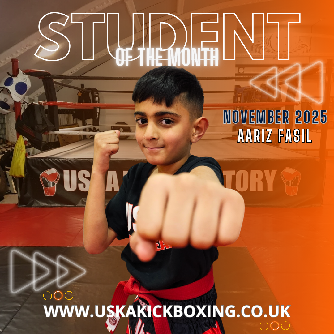 29-11-25 - USKA Ninja Student of the Month November 2025 - Aariz Fasil