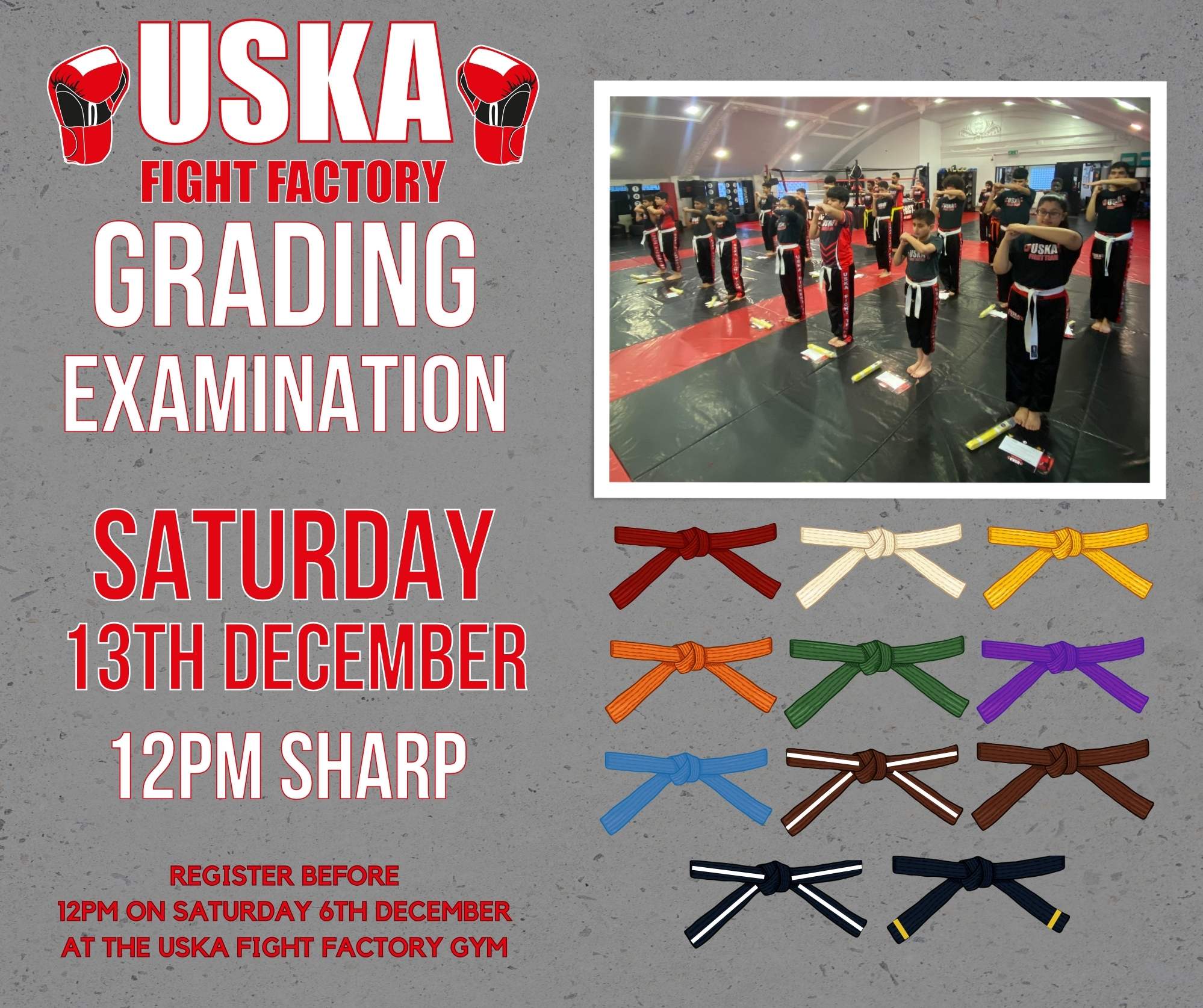 USKA General December Grading
