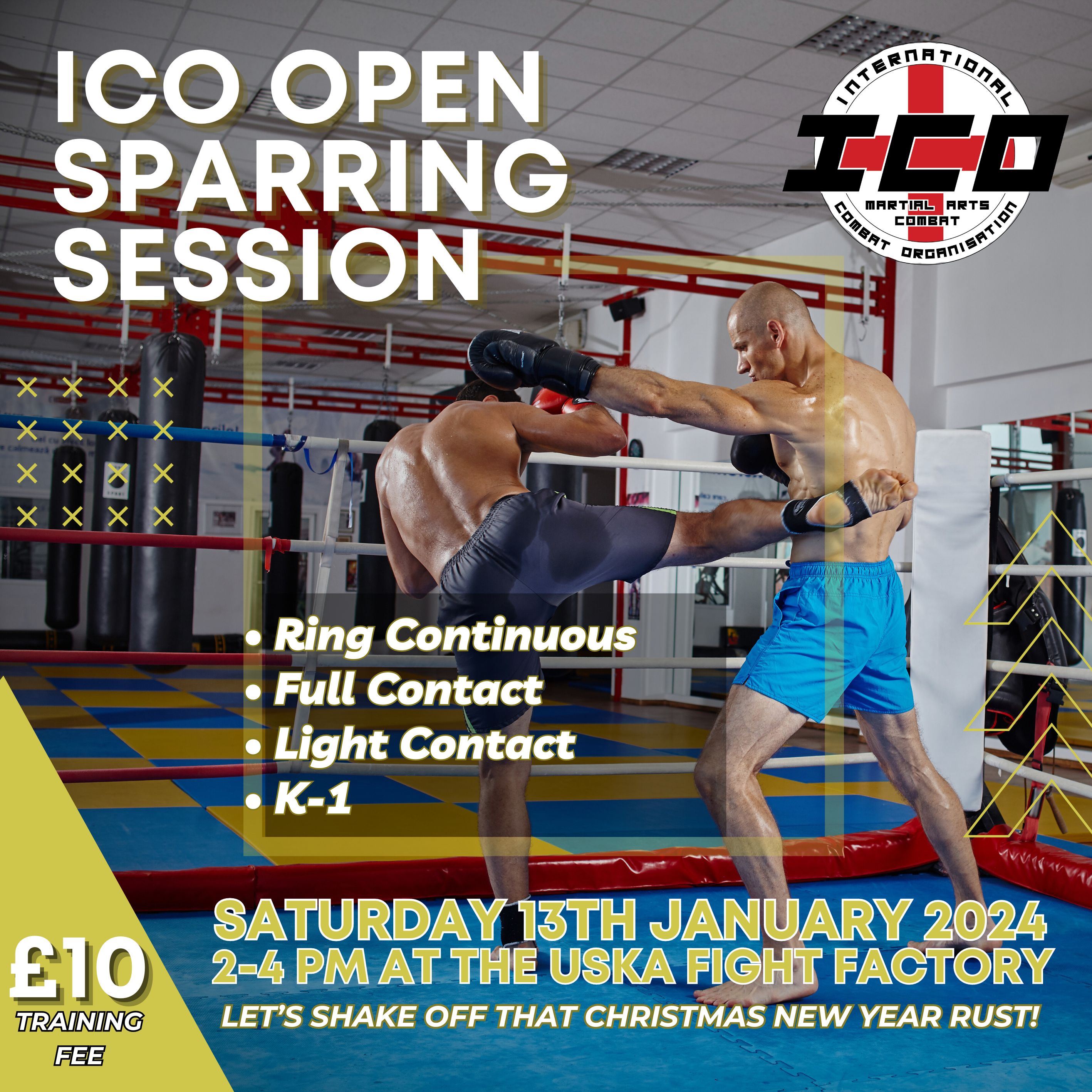 Open Controlled Sparring Day At The USKA Fight Factory