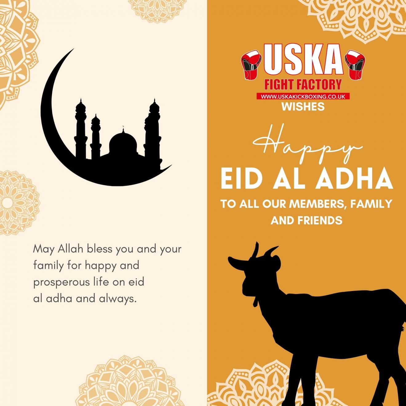 09-07-22 - Eid Mubarak to all our Members, family and friends