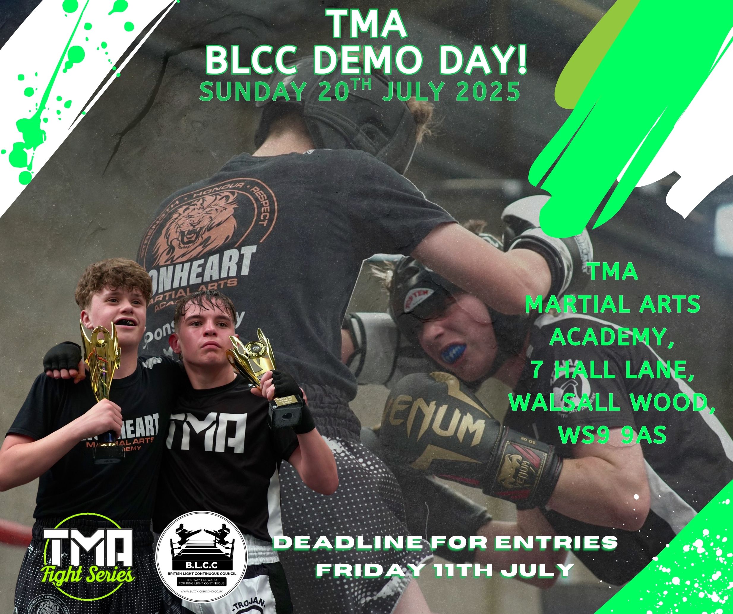 TMA July BLCC 'Demo Day' Event - Walsall