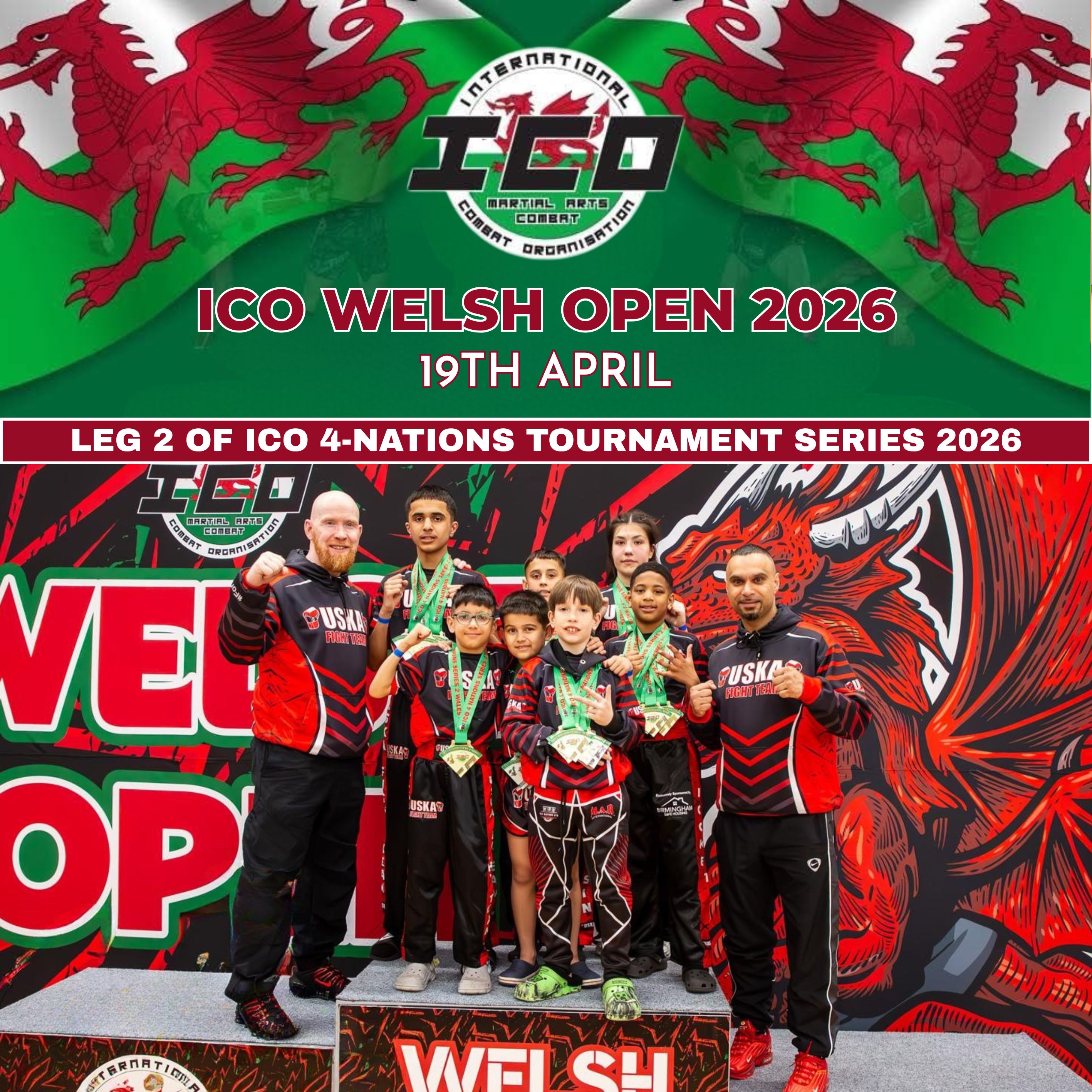 19-04- 26 - Another Big Medal Haul For USKA At The ICO Welsh Open!