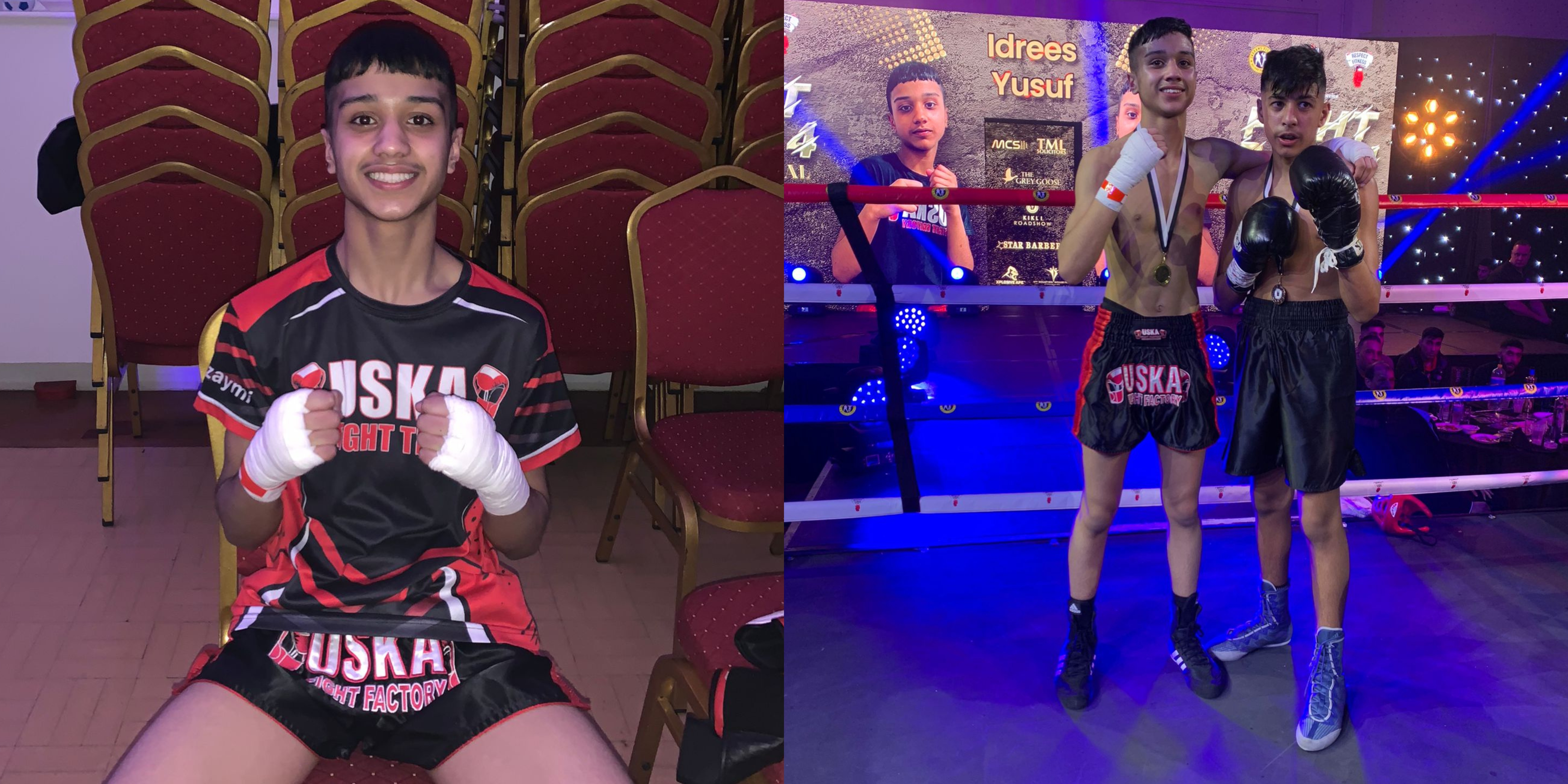 18-03-23 - Idrees Yusuf shines at short notice on Charity Boxing Event