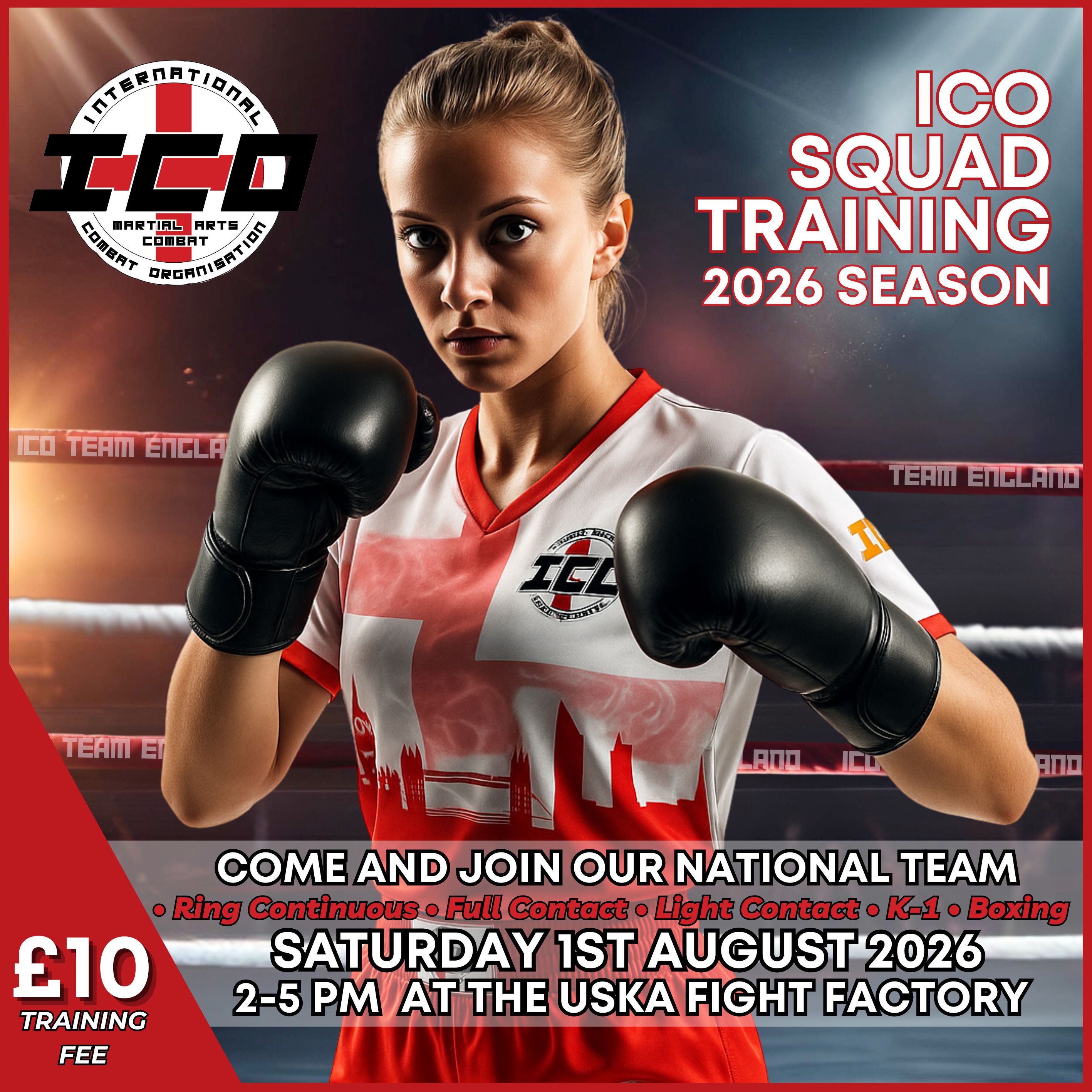 ICO Team England 2026 - 8th World Championship Squad Training