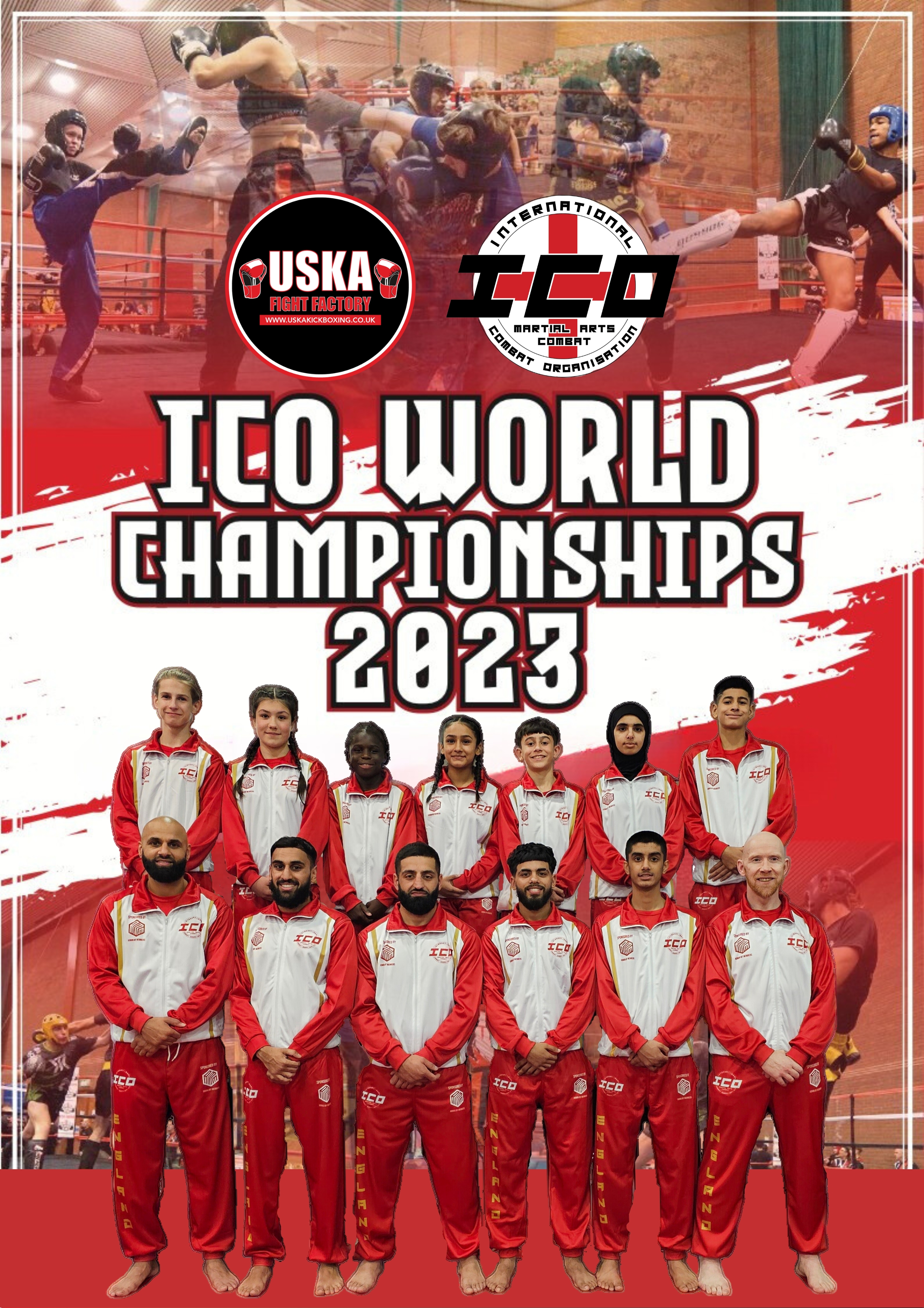 19-10-23 - USKA Fight Team set off to weigh in at the ICO World Championships 2023