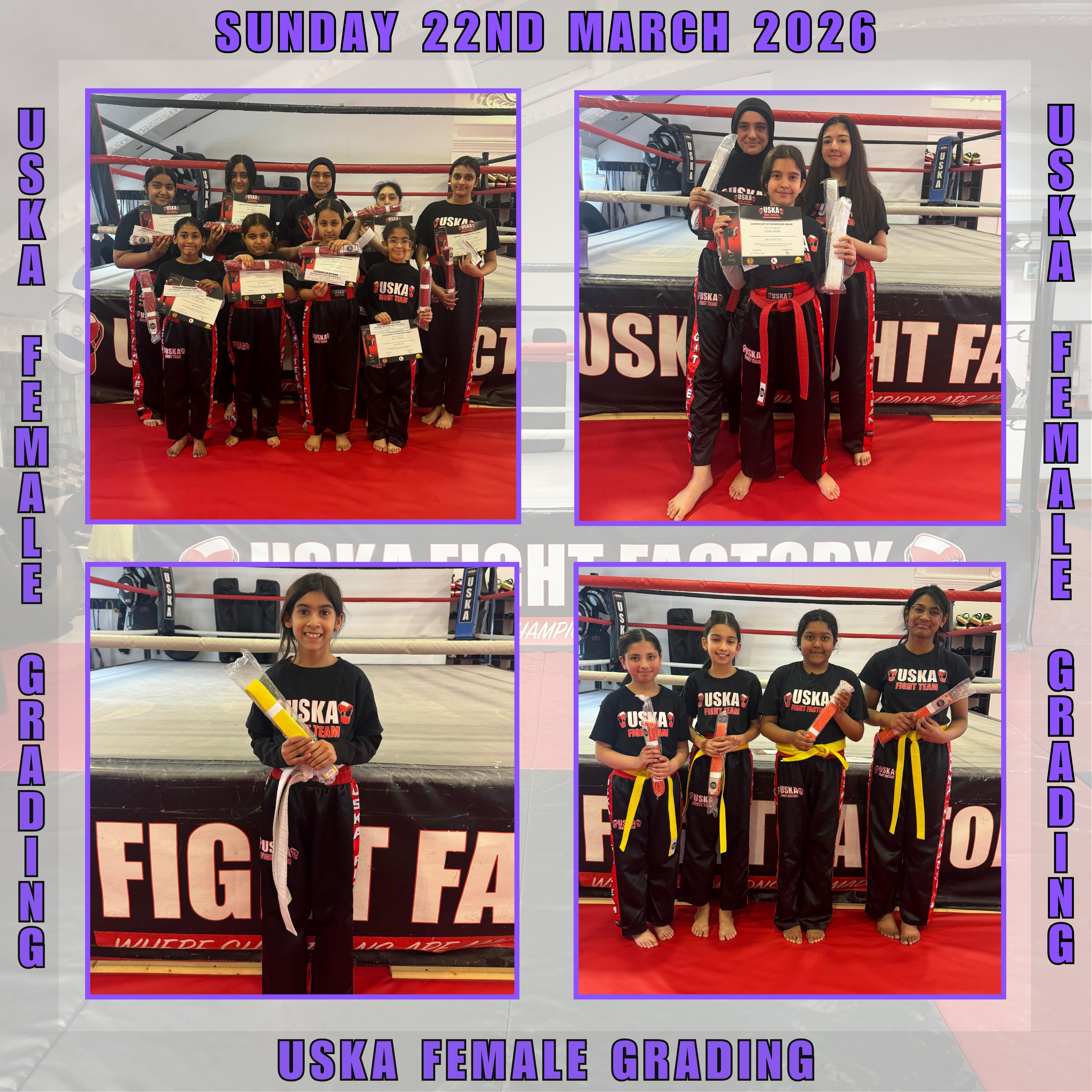 22-03-26 - All passes at latest USKA Female Division Grading!