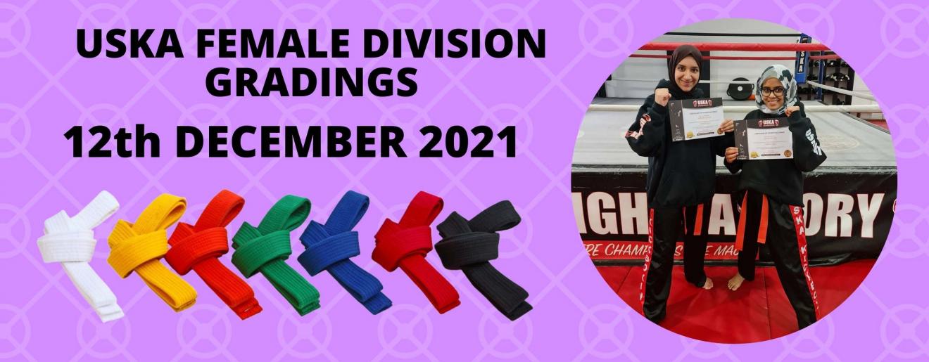 12-12-21 - All passes on our USKA Female Division grading!