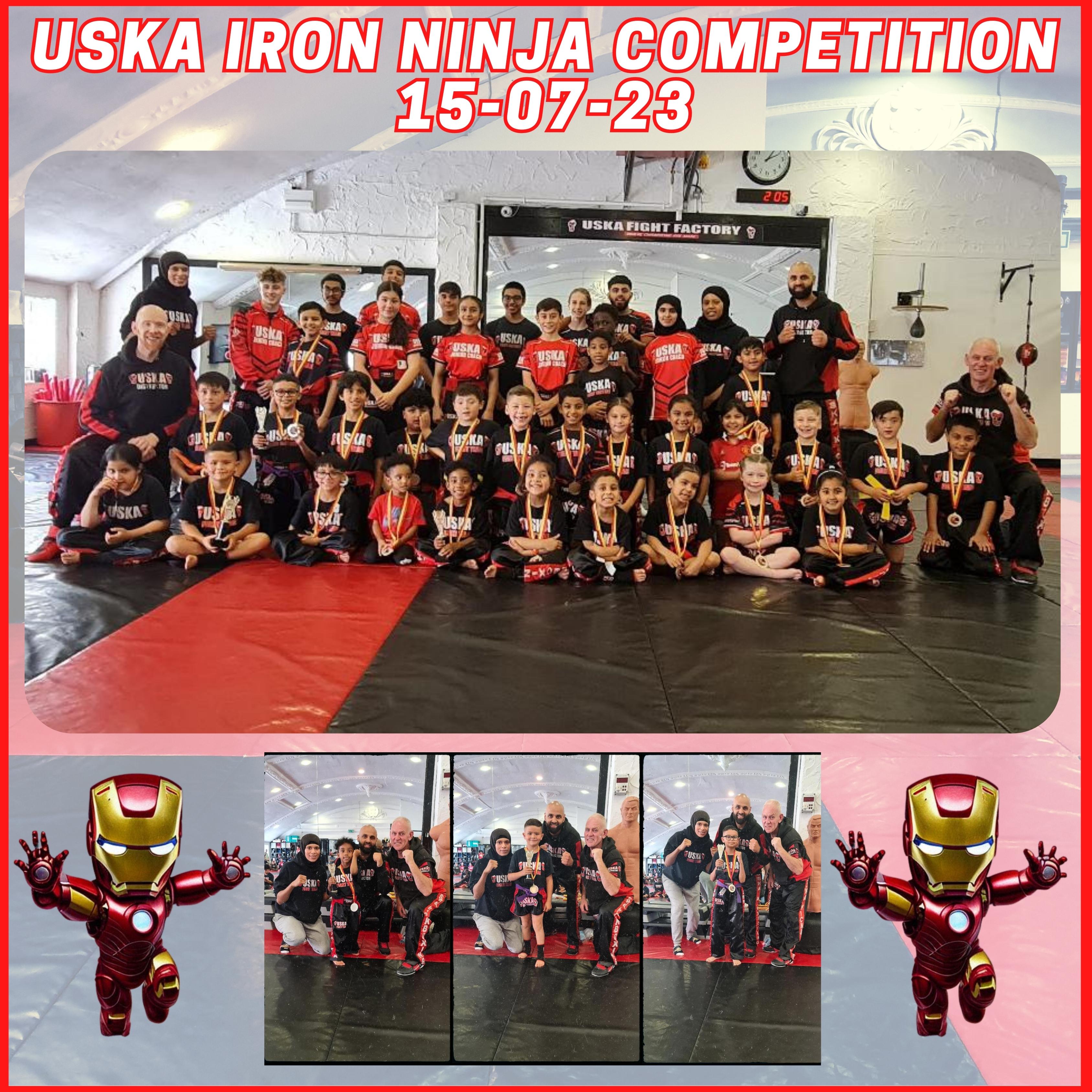 15-07-23 - USKA Charity Iron Ninja competition Success!