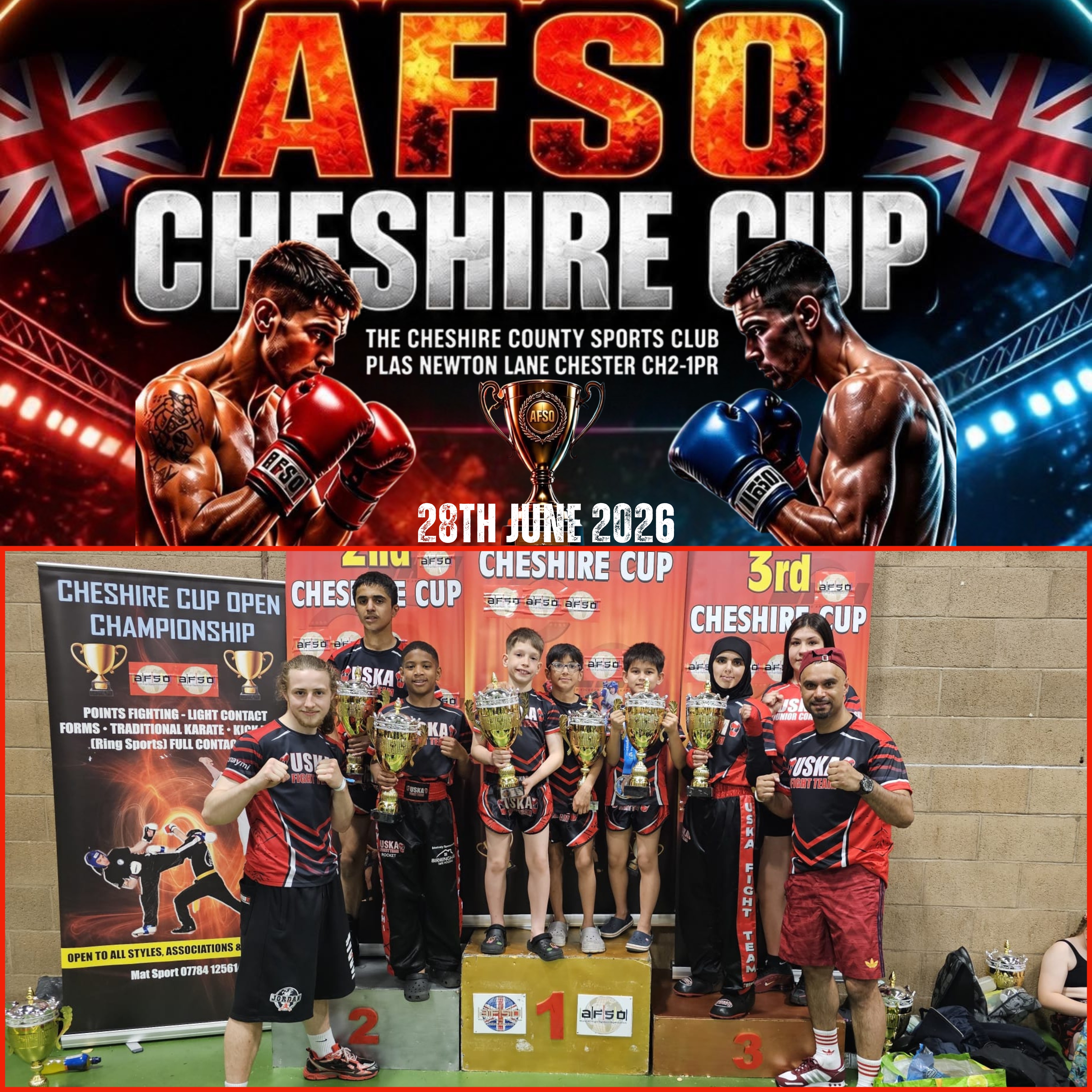 28-06-26 - A clean sweep for USKA at the AFSO Cheshire Cup!