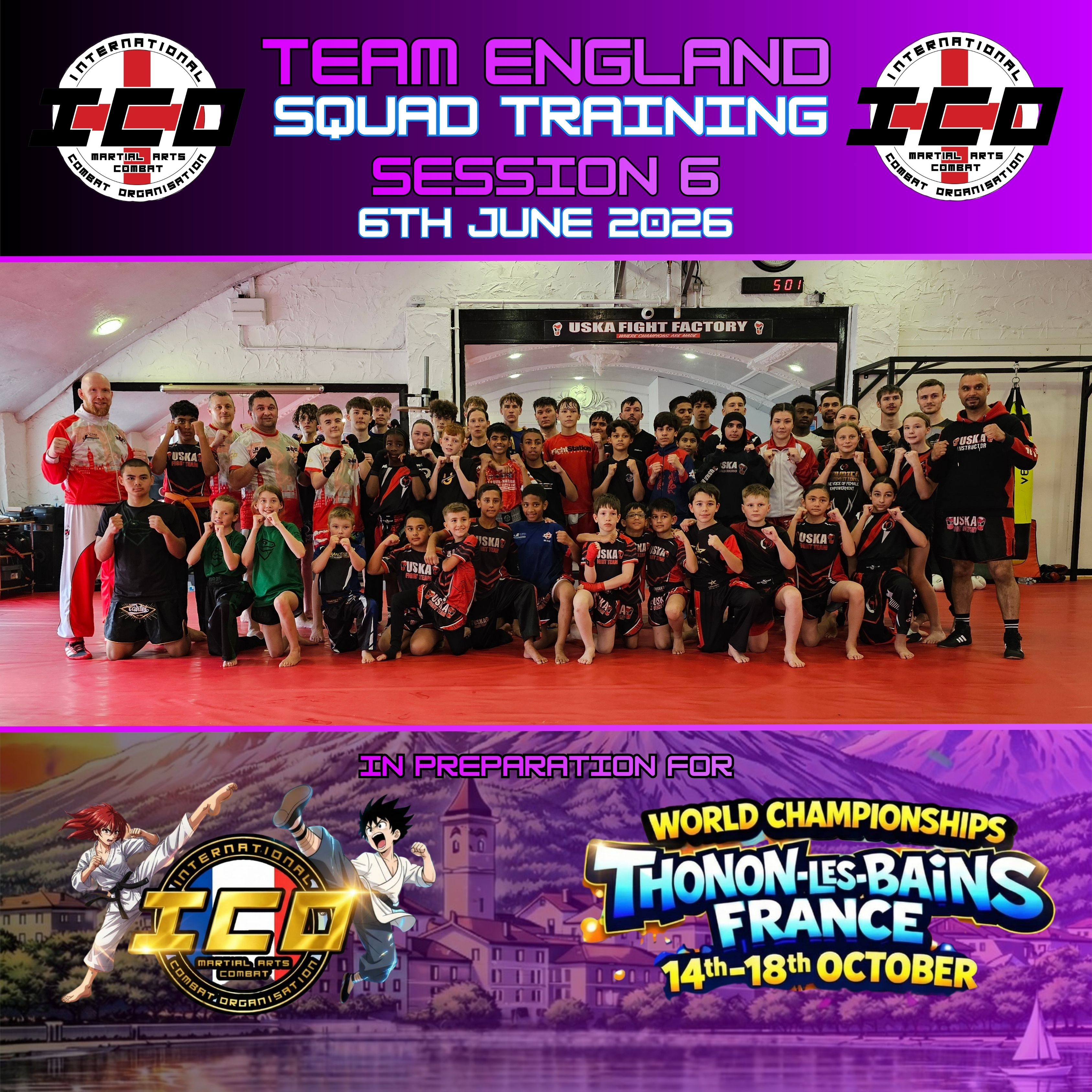 06-06-25 - June's ICO Team England Squad Training Session Complete!