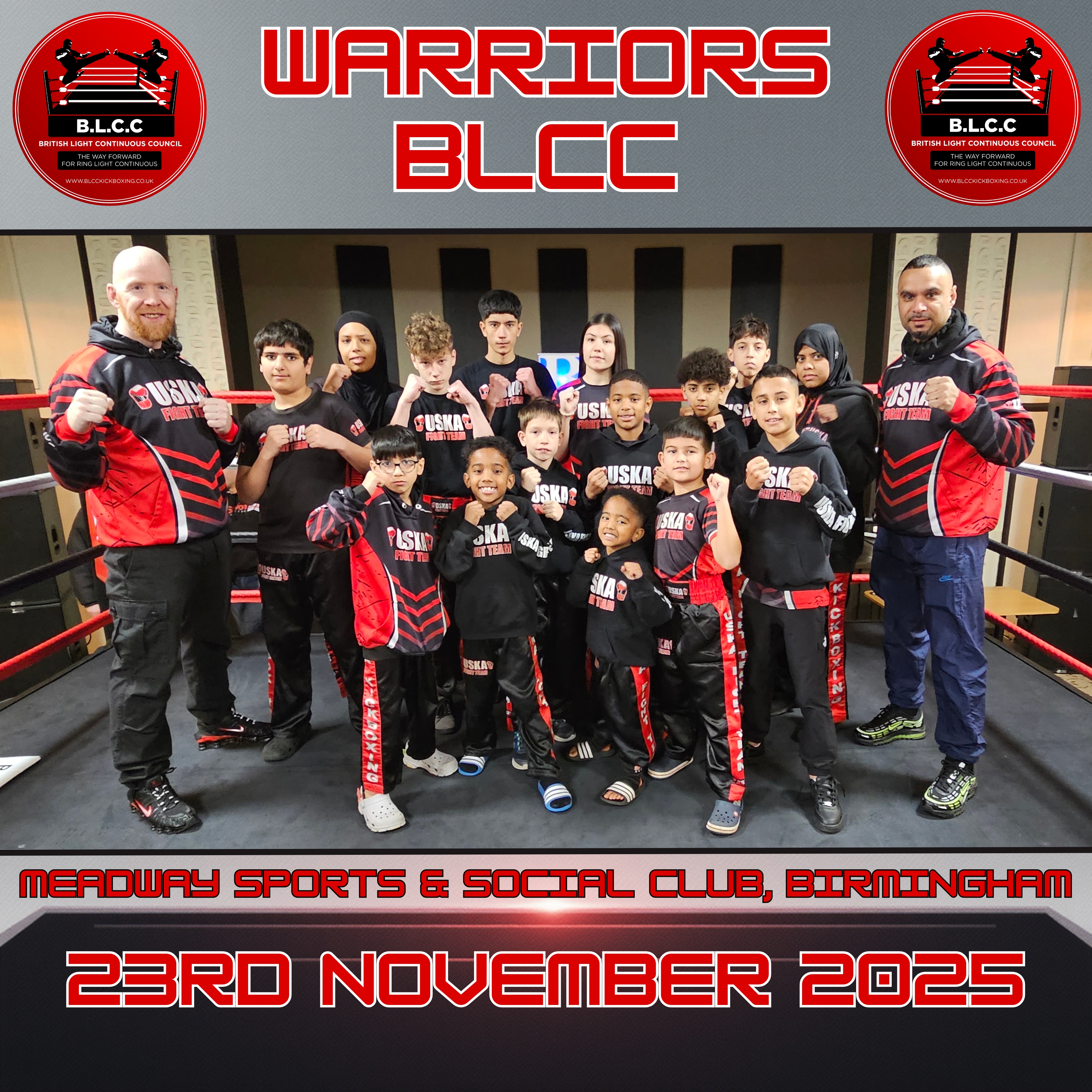 23-11-25 - USKA Future Stars Shine at WFA Warriors BLCC Event in Birmingham!