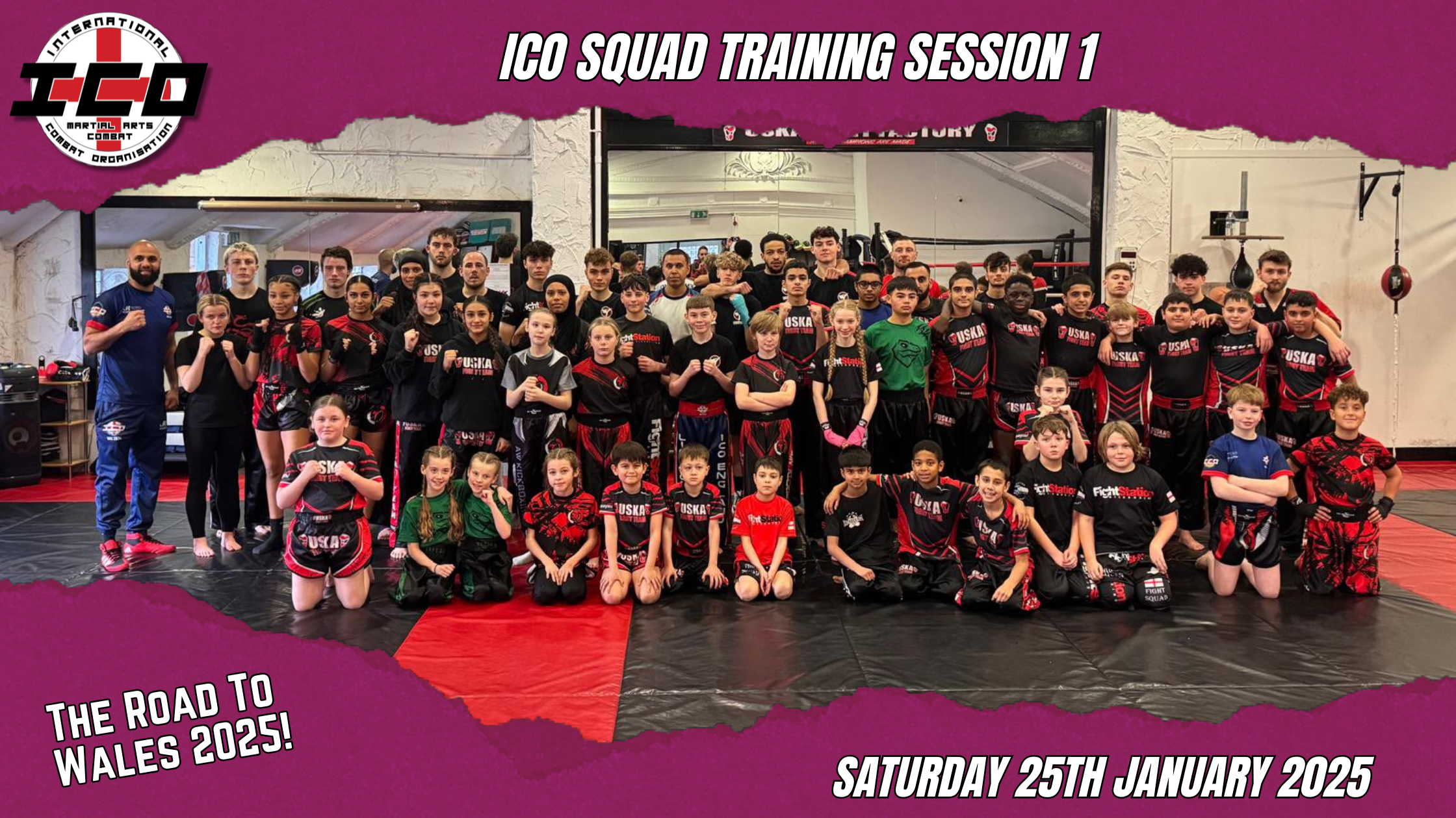 25-01-25 - ICO Squad Training starts us off on the road to the ICO World Championships in Wales!