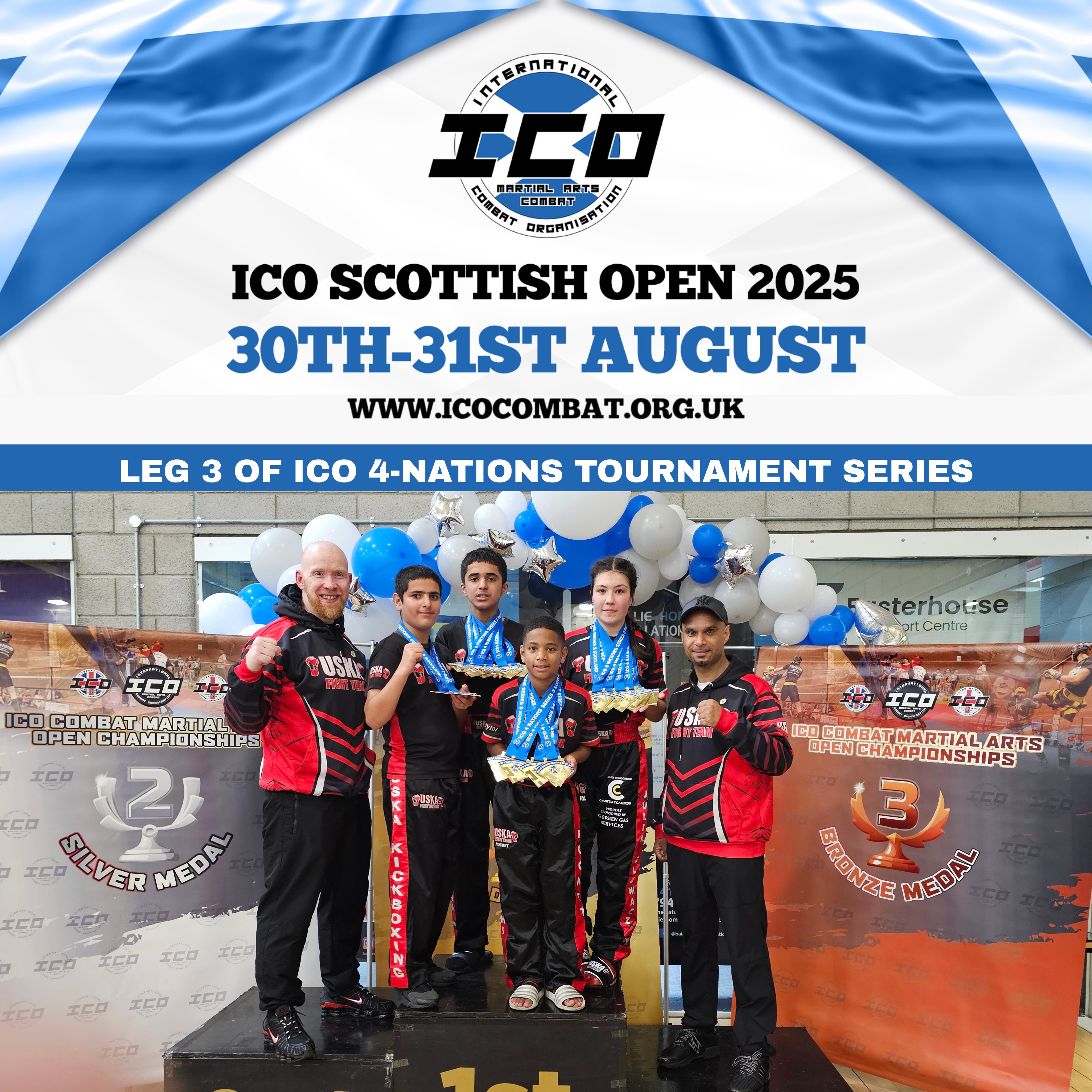 30-08-25 - USKA Fight Factory On The Road – ICO Four Nations, Glasgow
