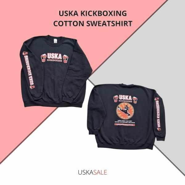 USKA Kickboxing Cotton Sweatshirt (Sale)