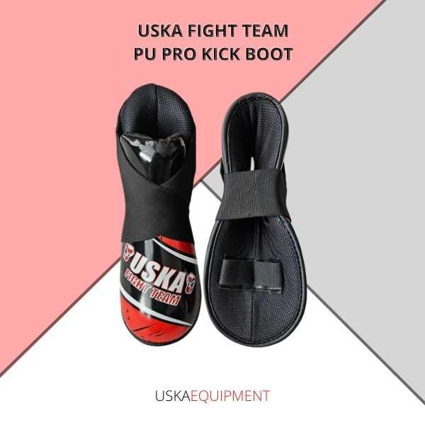 USKA Fight Team Pro PU Kick Boot