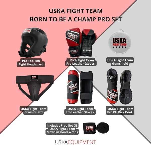 Born To Be A Champ Pro Sparring Set