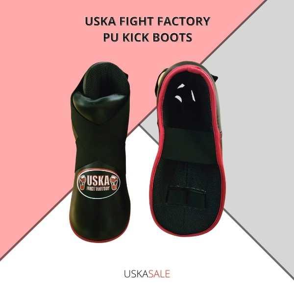 USKA Fight Factory PU Kick Boot (Sale)
