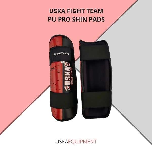 Bespoke Sample USKA Fight Team PU Pro Shin Pad (Sale)